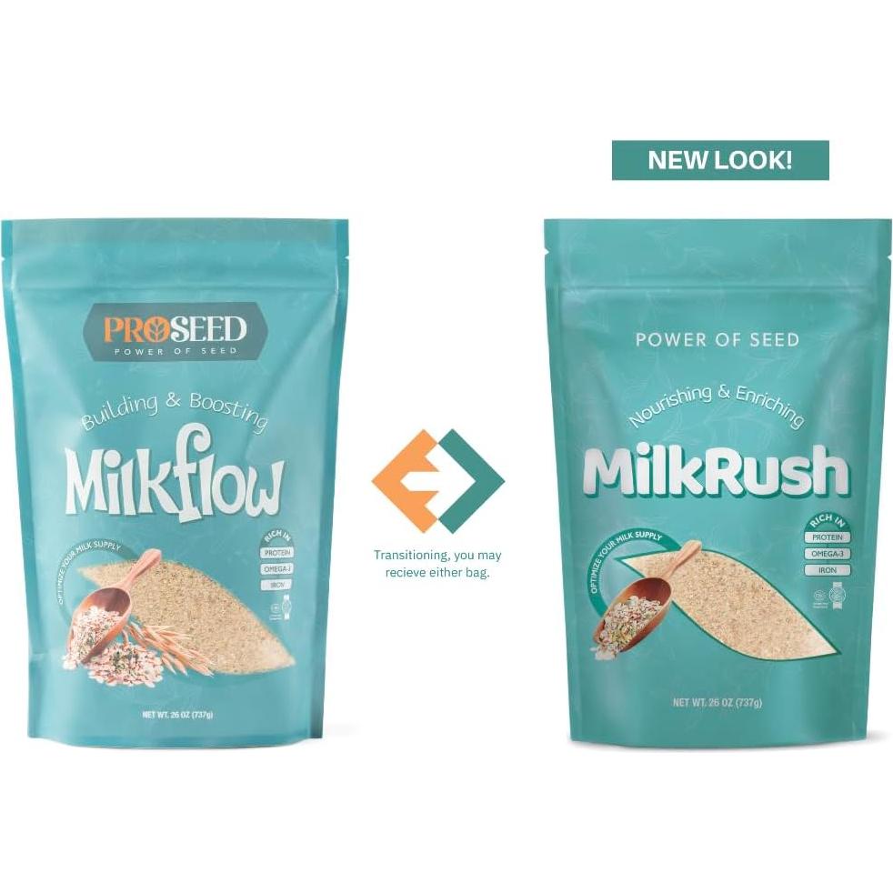 Mezcla Superfood Lactancia Milkrush 340g - Avena y Semillas