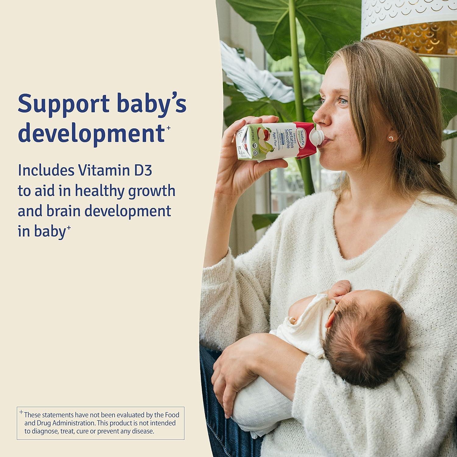 Batido de Lactancia Sweetie Pie Organics Mango Plátano 8 Unidades