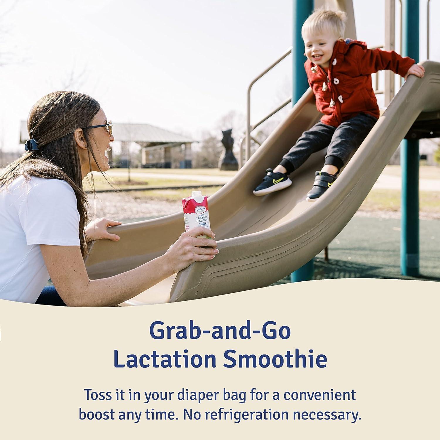 Batido de Lactancia Sweetie Pie Organics Mango Plátano 8 Unidades