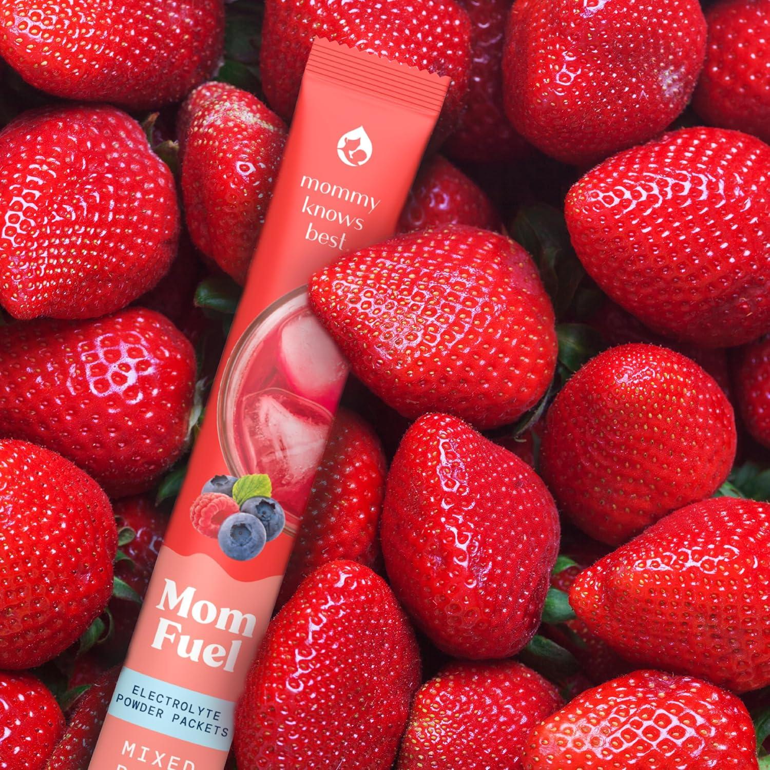 Bebida Electrolítica Mommy Knows Best - Hidratación Mamás 16 Unidades