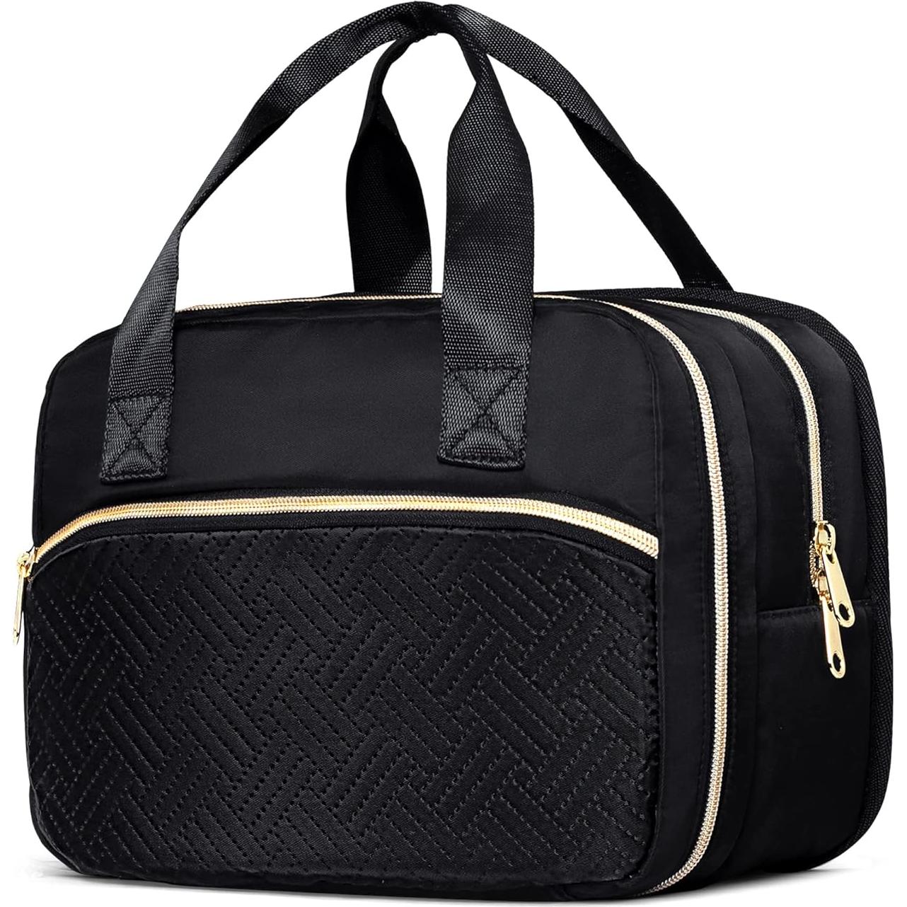 Bolsa Extractora de Leche Materna Fasrom con Enfriador Negro