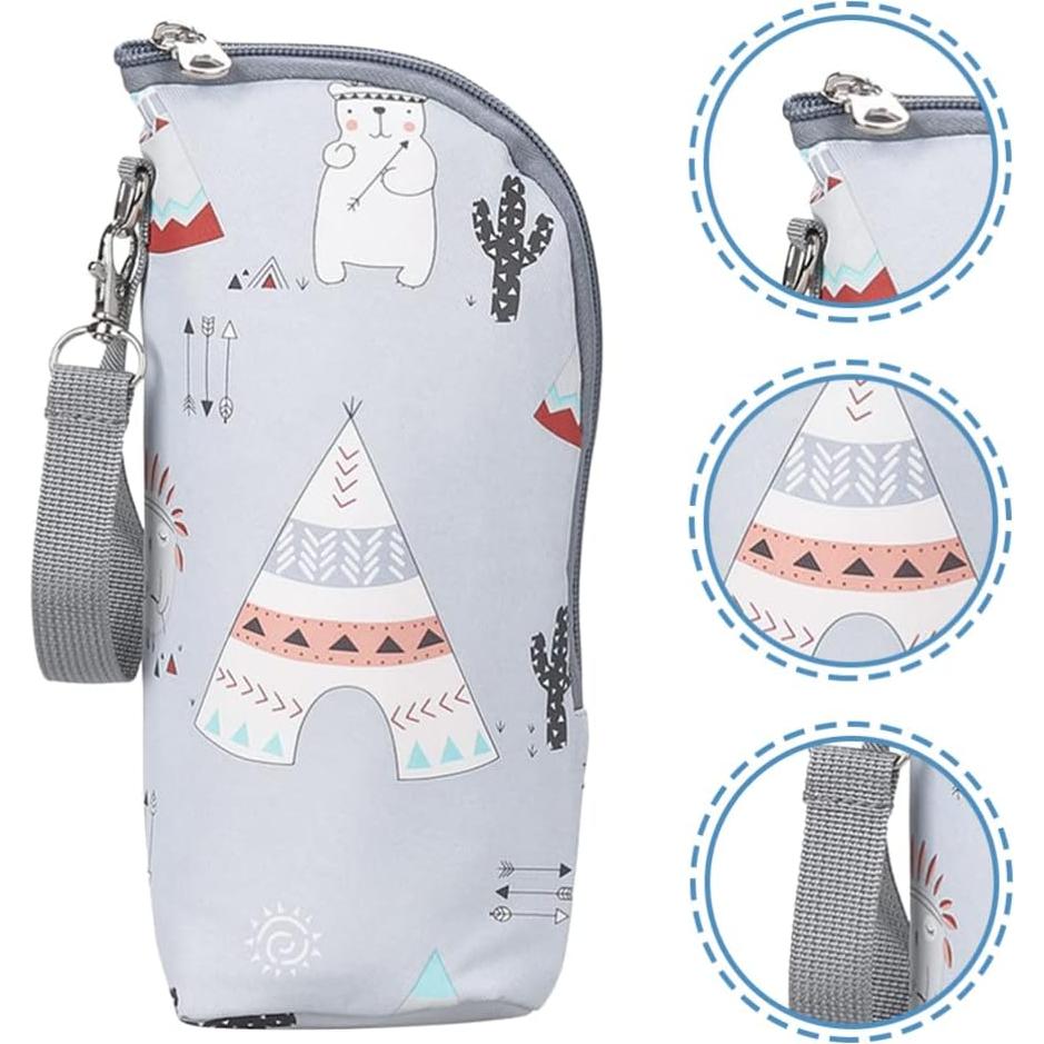 Bolsa Térmica Aislada Kisangel para Botellas de Leche 22cm