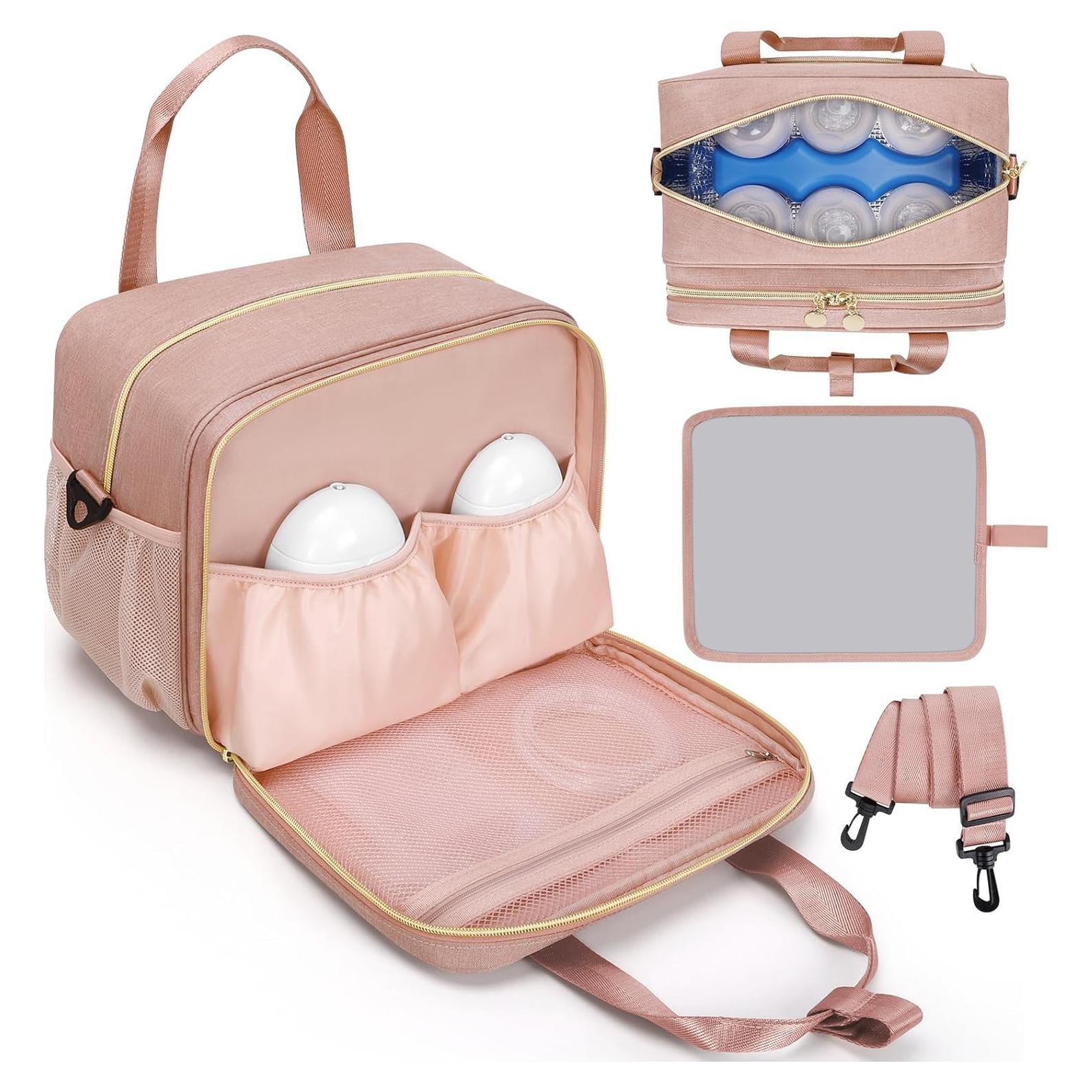 Bolsa Enfriadora de Leche Materna OCKLILY Rosa 0.56 kg