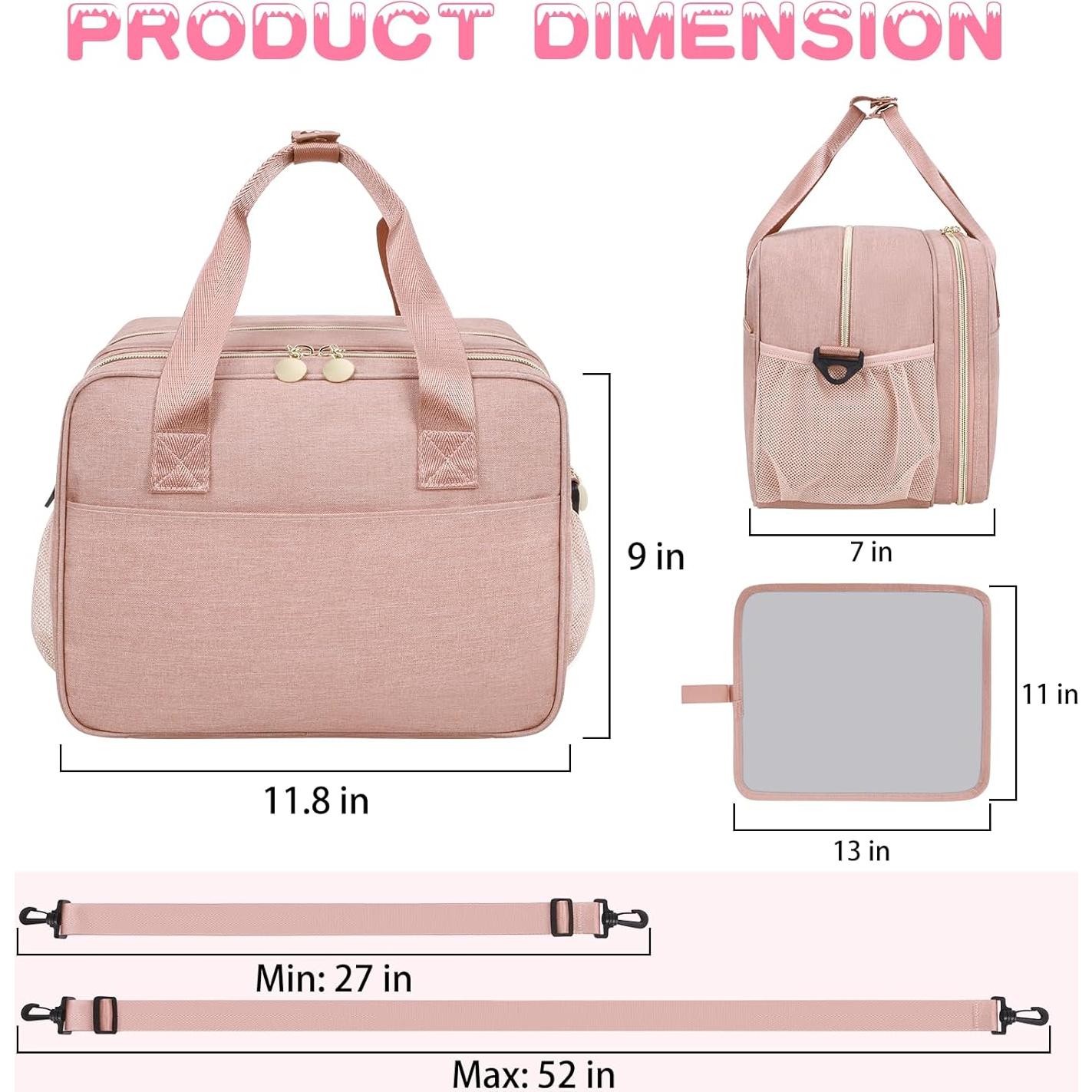 Bolsa Enfriadora de Leche Materna OCKLILY Rosa 0.56 kg