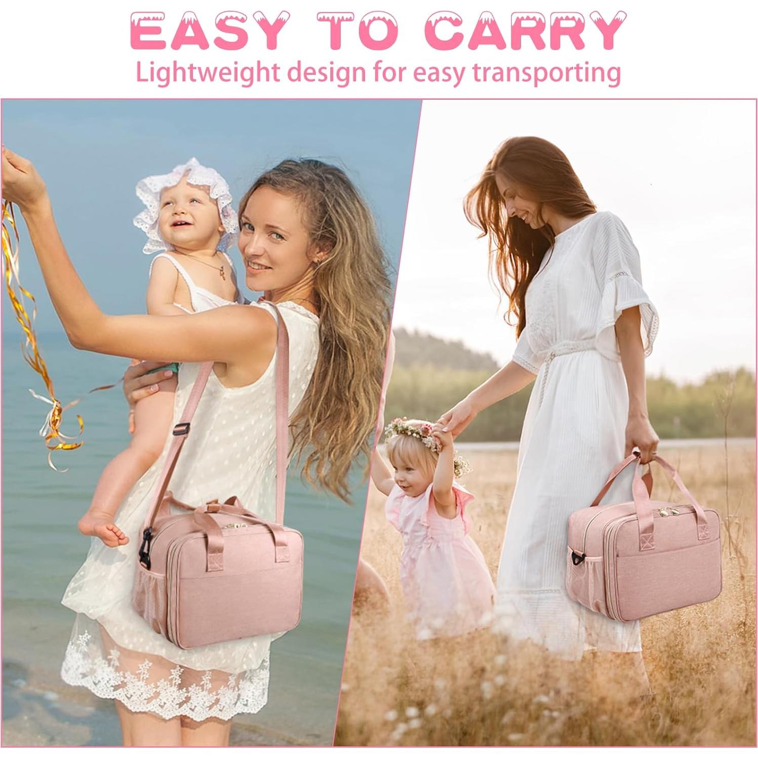 Bolsa Enfriadora de Leche Materna OCKLILY Rosa 0.56 kg