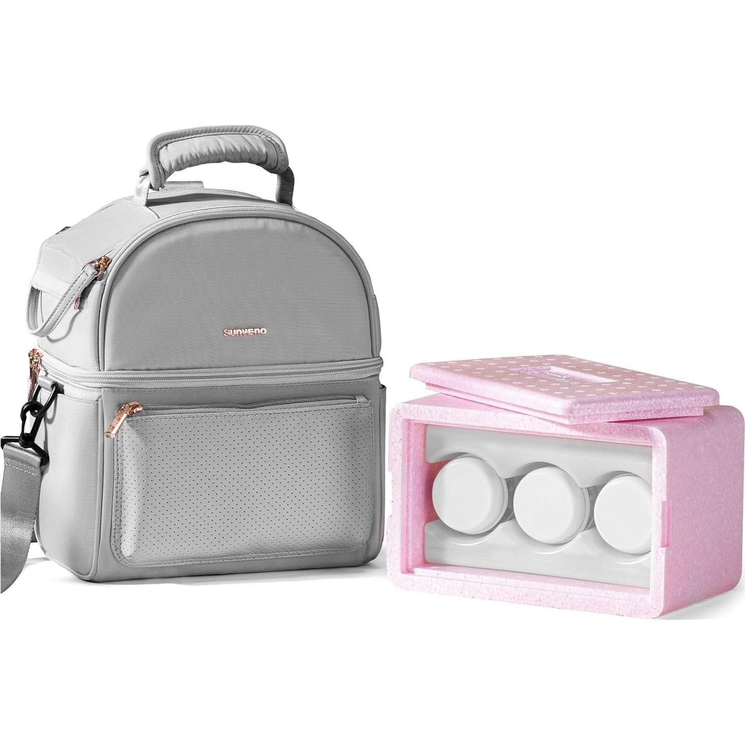 Bolsa de Enfriamiento de Leche Materna SUNVENO Gris 15 Horas