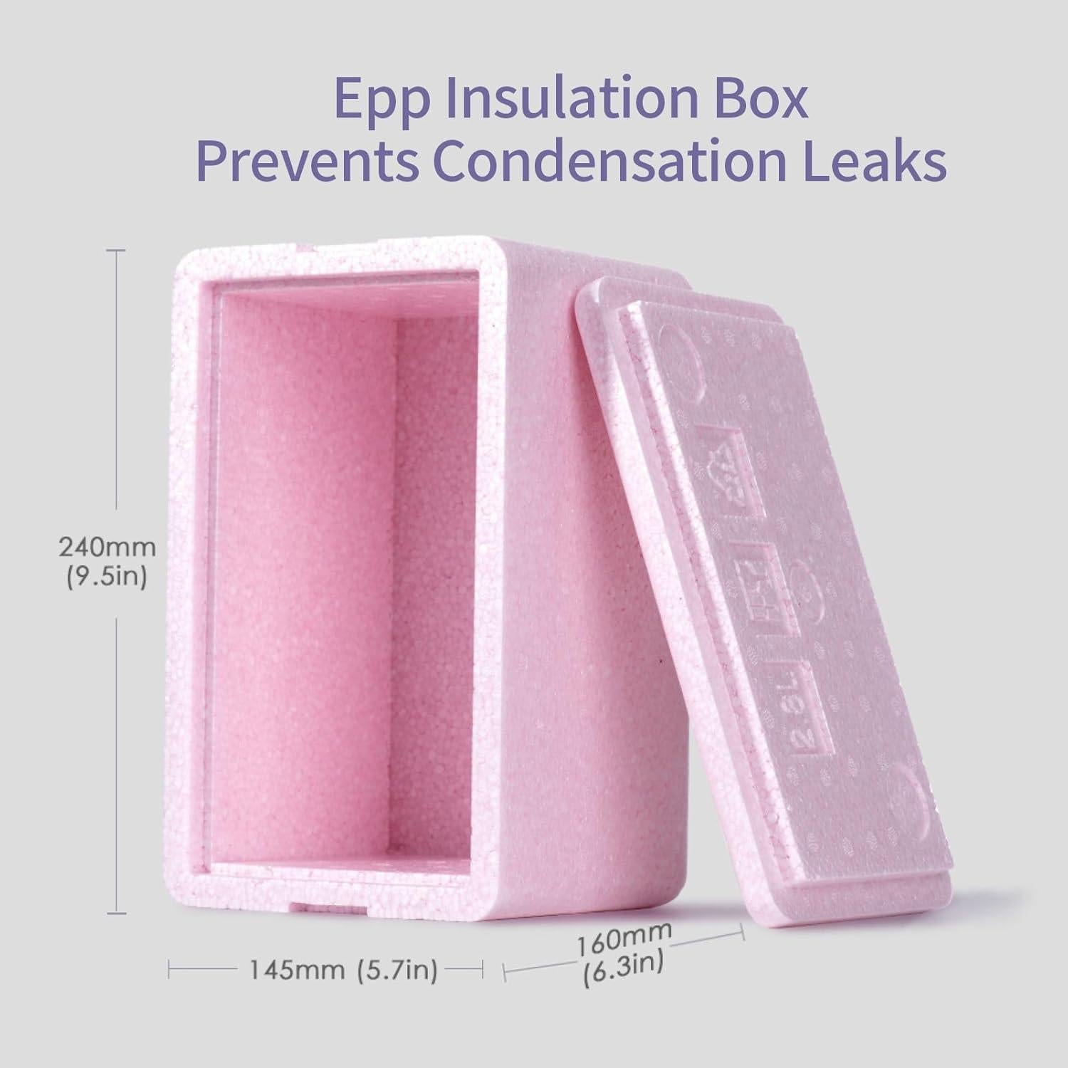 Bolsa de Enfriamiento de Leche Materna SUNVENO Gris 15 Horas