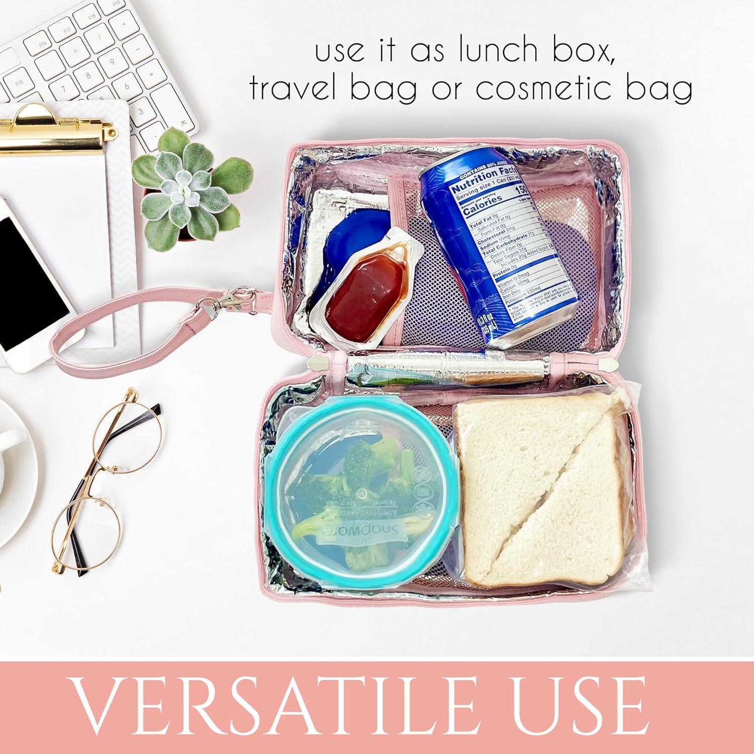 Bolsa Enfriadora de Leche Materna Genérica Rosa Aislada 335ml