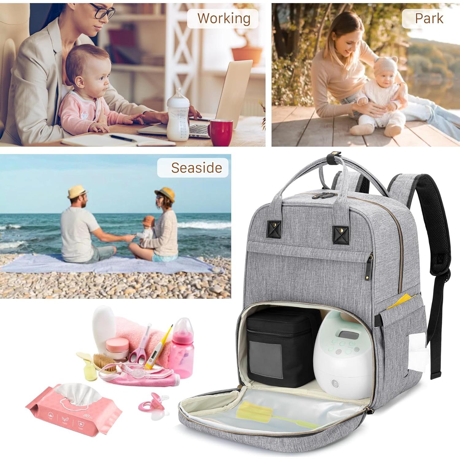 Bolsa de Extractor de Leche Damero para Laptop 31.75x20.32x41.91cm