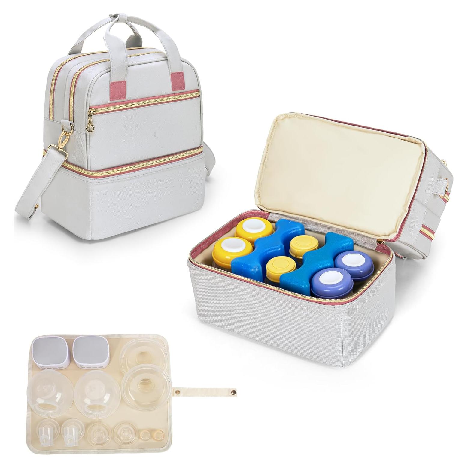 Bolsa de Enfriamiento para Extractor de Leche Damero 27x16.5x28.5cm