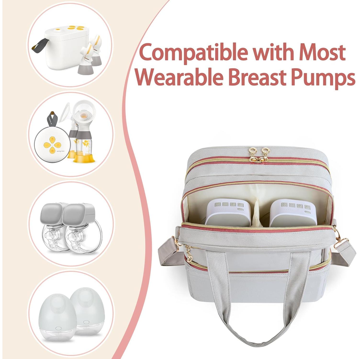 Bolsa de Enfriamiento para Extractor de Leche Damero 27x16.5x28.5cm