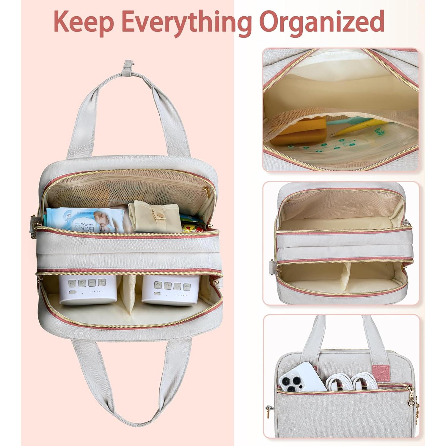 Bolsa de Enfriamiento para Extractor de Leche Damero 27x16.5x28.5cm