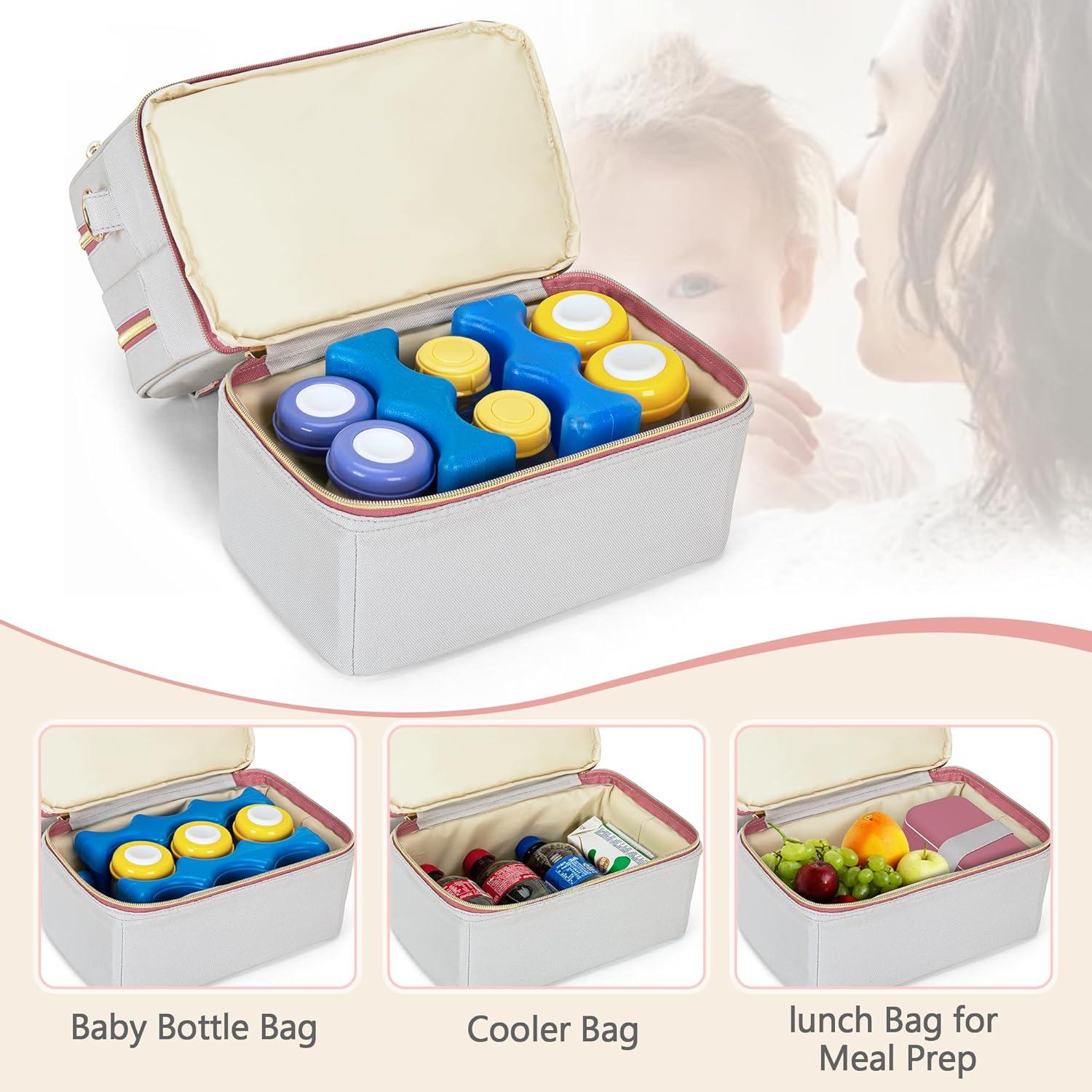 Bolsa de Enfriamiento para Extractor de Leche Damero 27x16.5x28.5cm