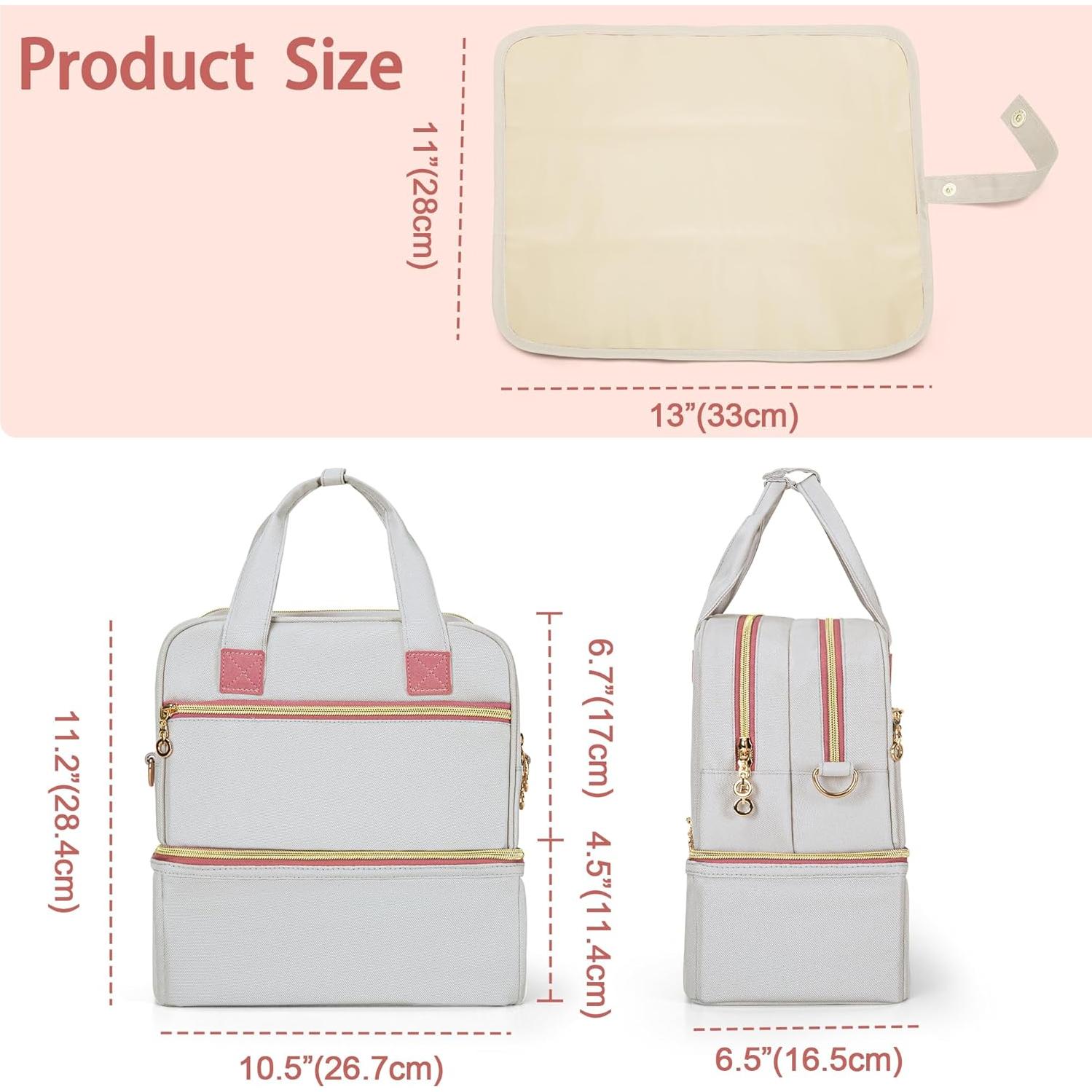 Bolsa de Enfriamiento para Extractor de Leche Damero 27x16.5x28.5cm