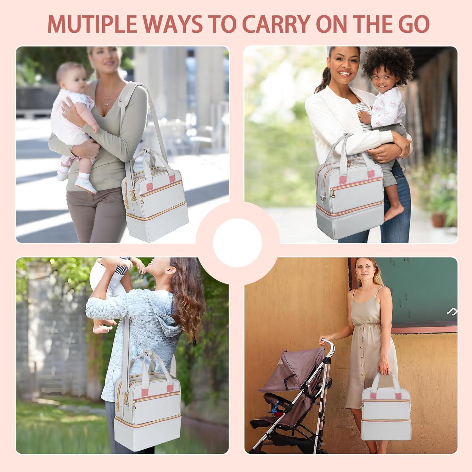 Bolsa de Enfriamiento para Extractor de Leche Damero 27x16.5x28.5cm