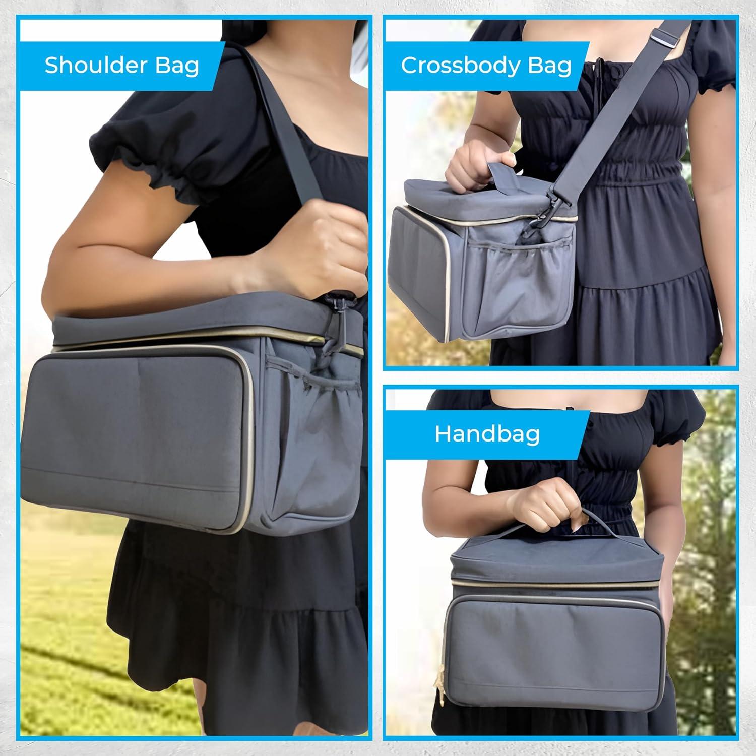 Bolsa para Sacaleches Nylon Importada con Paquete de Hielo