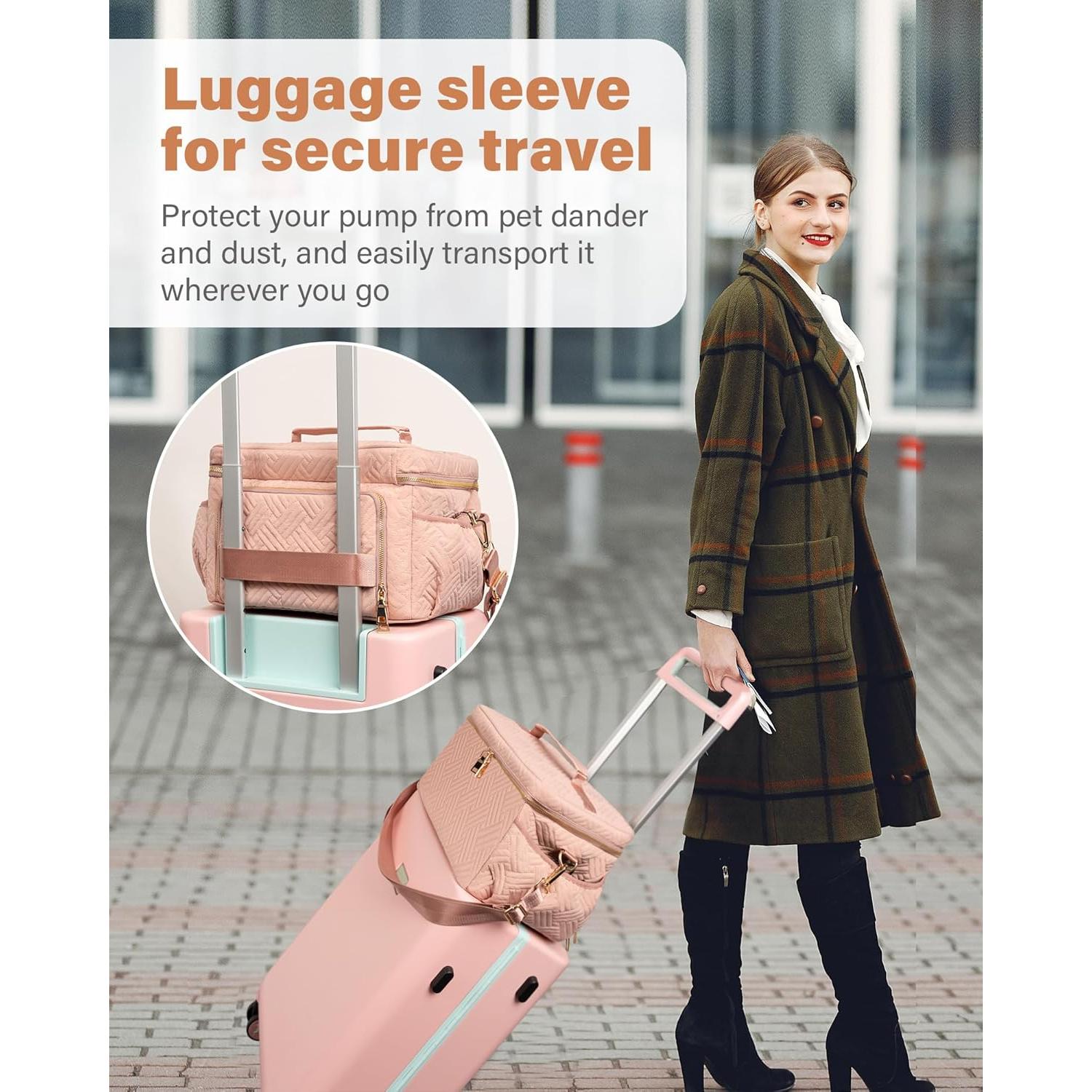 Bolsa para Extractor de Leche EliteMom Gris con Enfriador