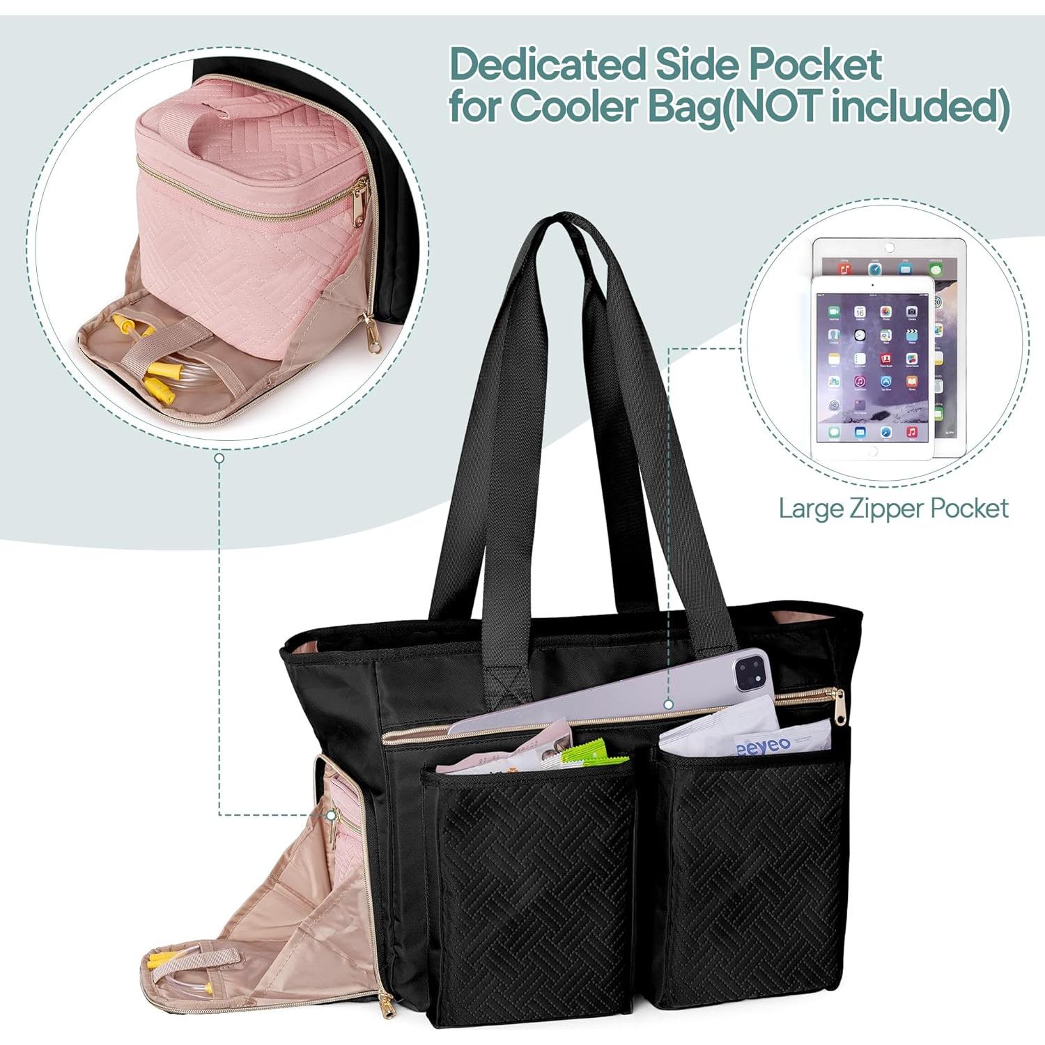 Bolsa de Transporte Fasrom para Extractor de Leche - Negra