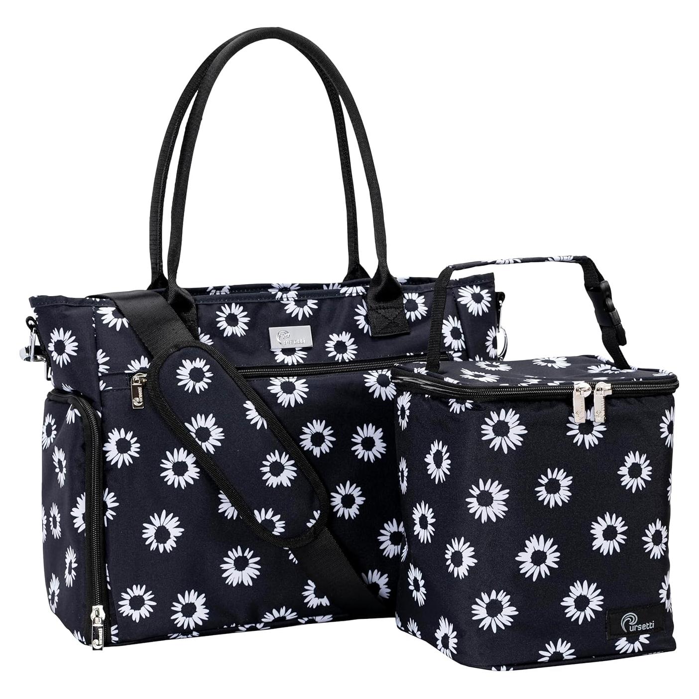 Bolsa Tote Pursetti para Extractor de Leche y Laptop 15"