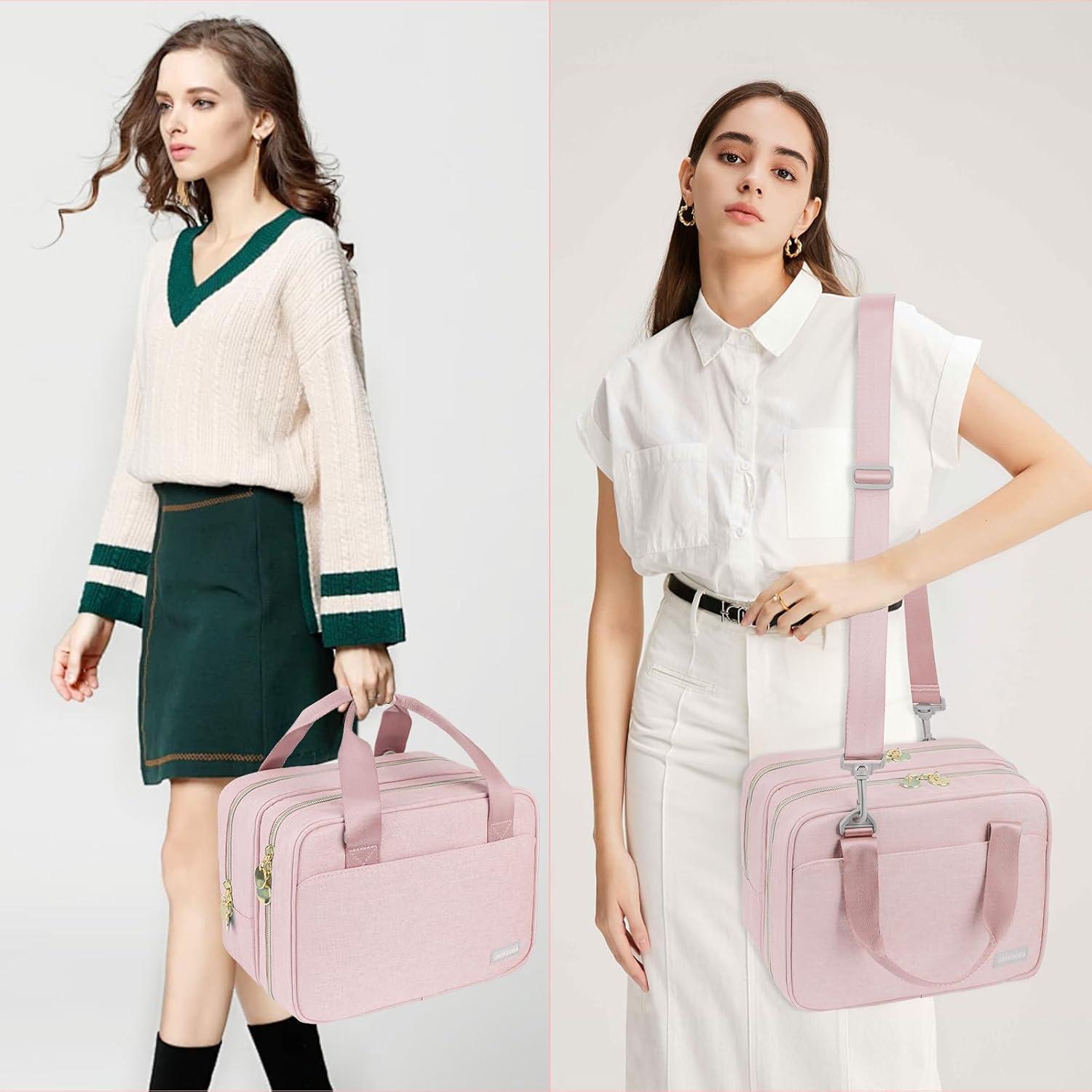 Bolsa de Extractor de Leche Portátil Momcozy Rosa 26.7x15x20cm