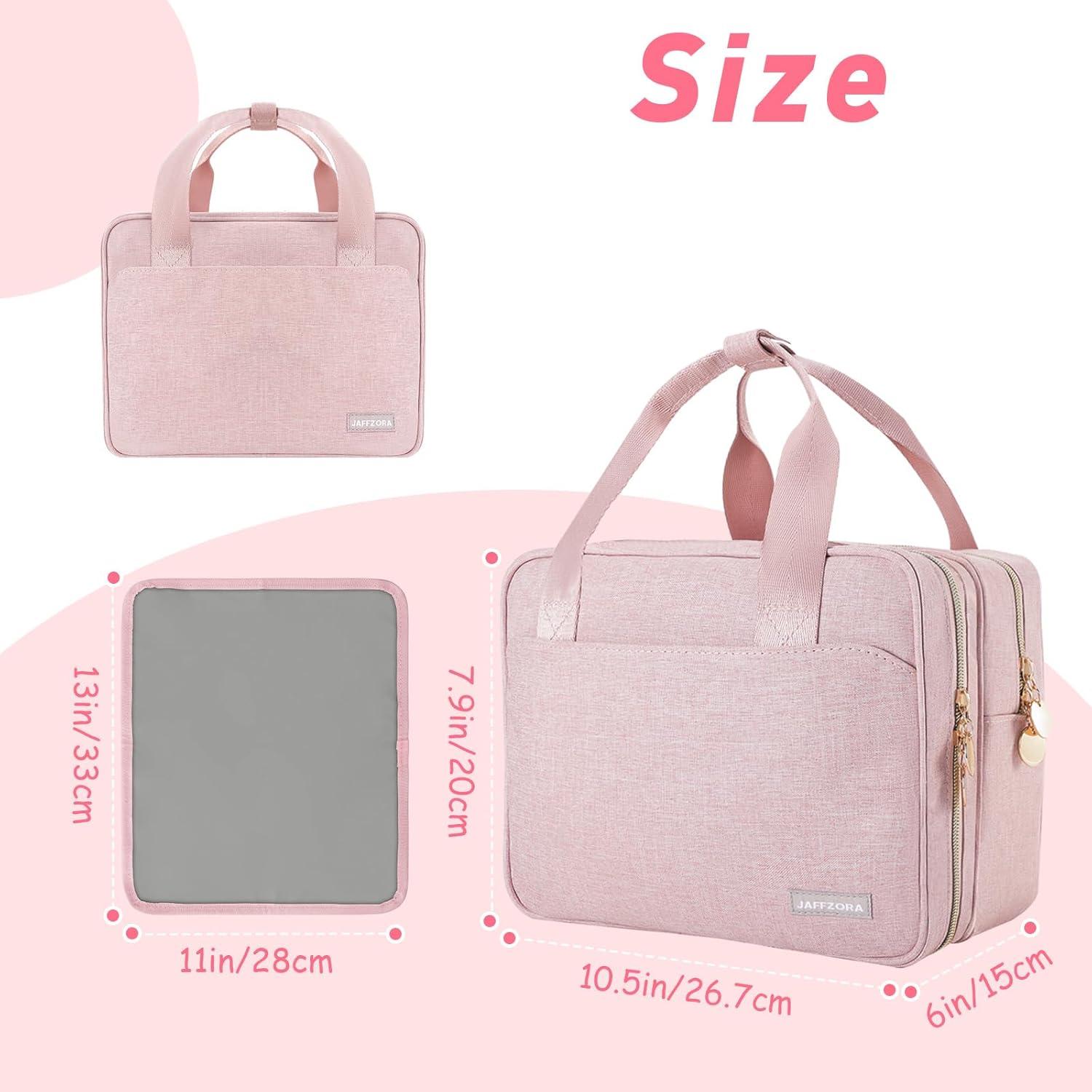 Bolsa de Extractor de Leche Portátil Momcozy Rosa 26.7x15x20cm