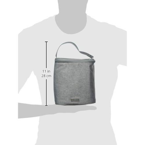 Enfriador de Botellas JJ Cole Gris Heather 4 Biberones Aislado