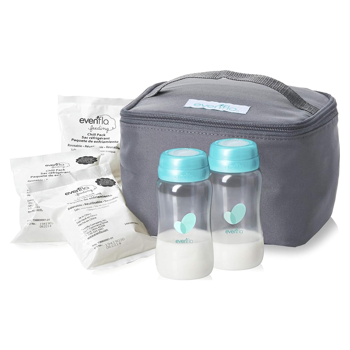Kit Accesorios Bolsa Térmica Evenflo - 2 Botellas 148 ml
