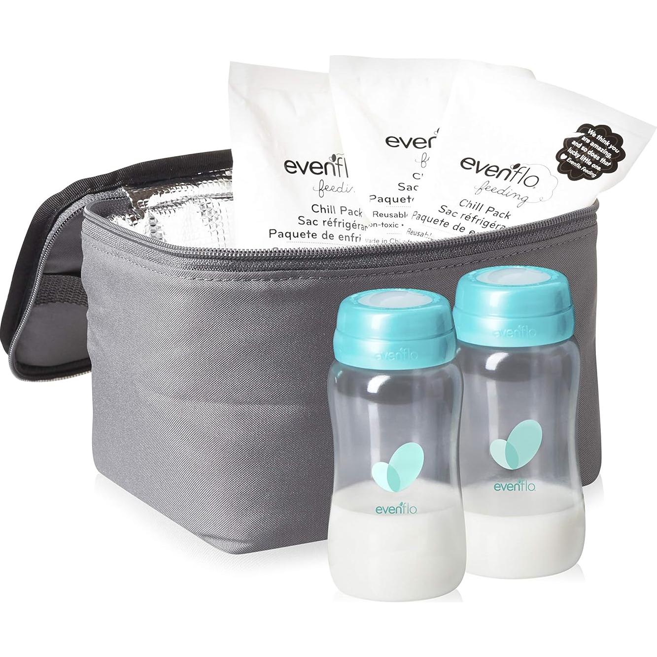 Kit Accesorios Bolsa Térmica Evenflo - 2 Botellas 148 ml