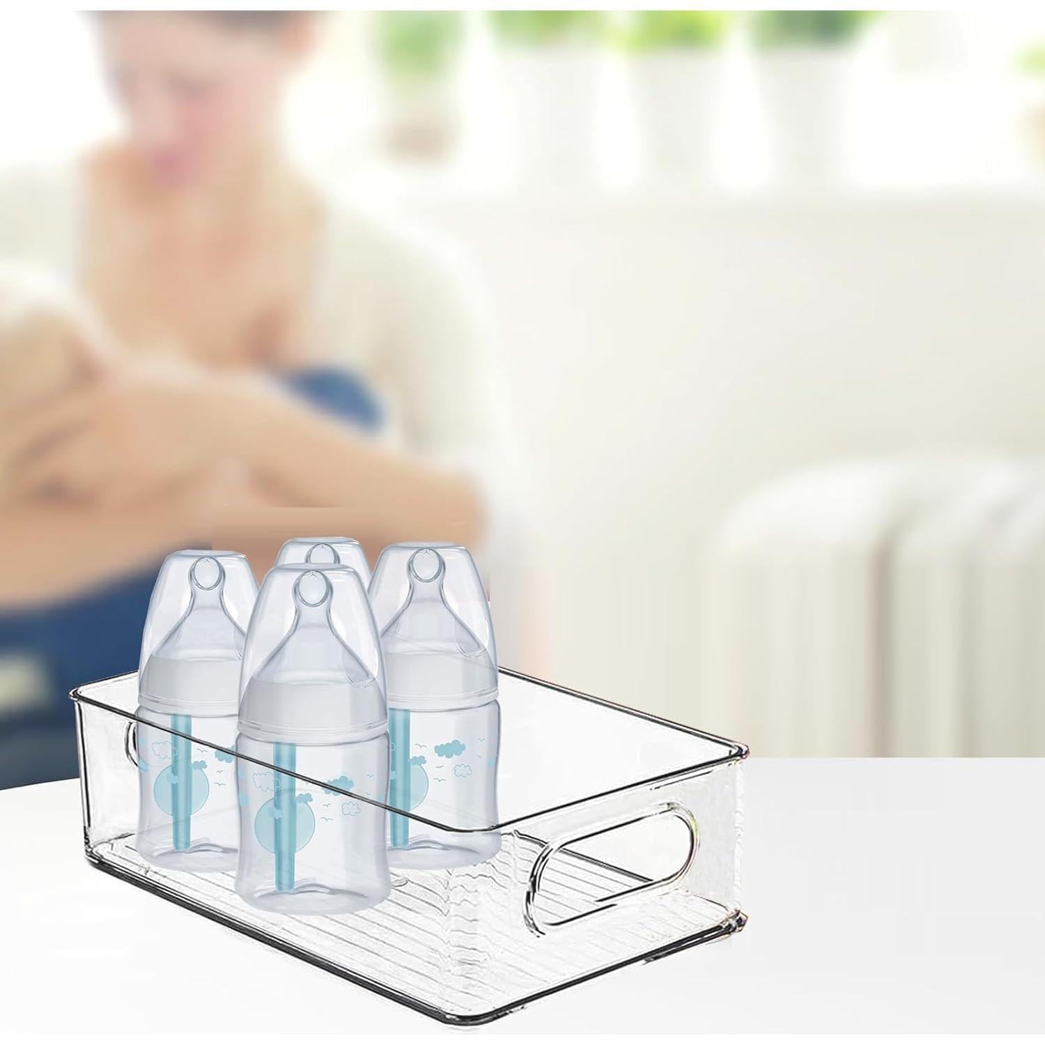 Organizador de Botellas para Bebés 3PC - Plástico Resistente