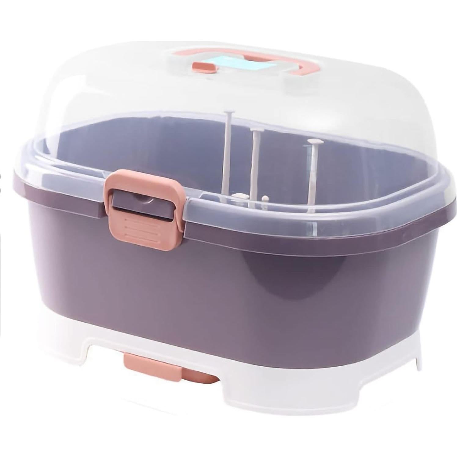 Organizador de Botellas para Bebés Fuerdich Morado 29.5x25.9cm