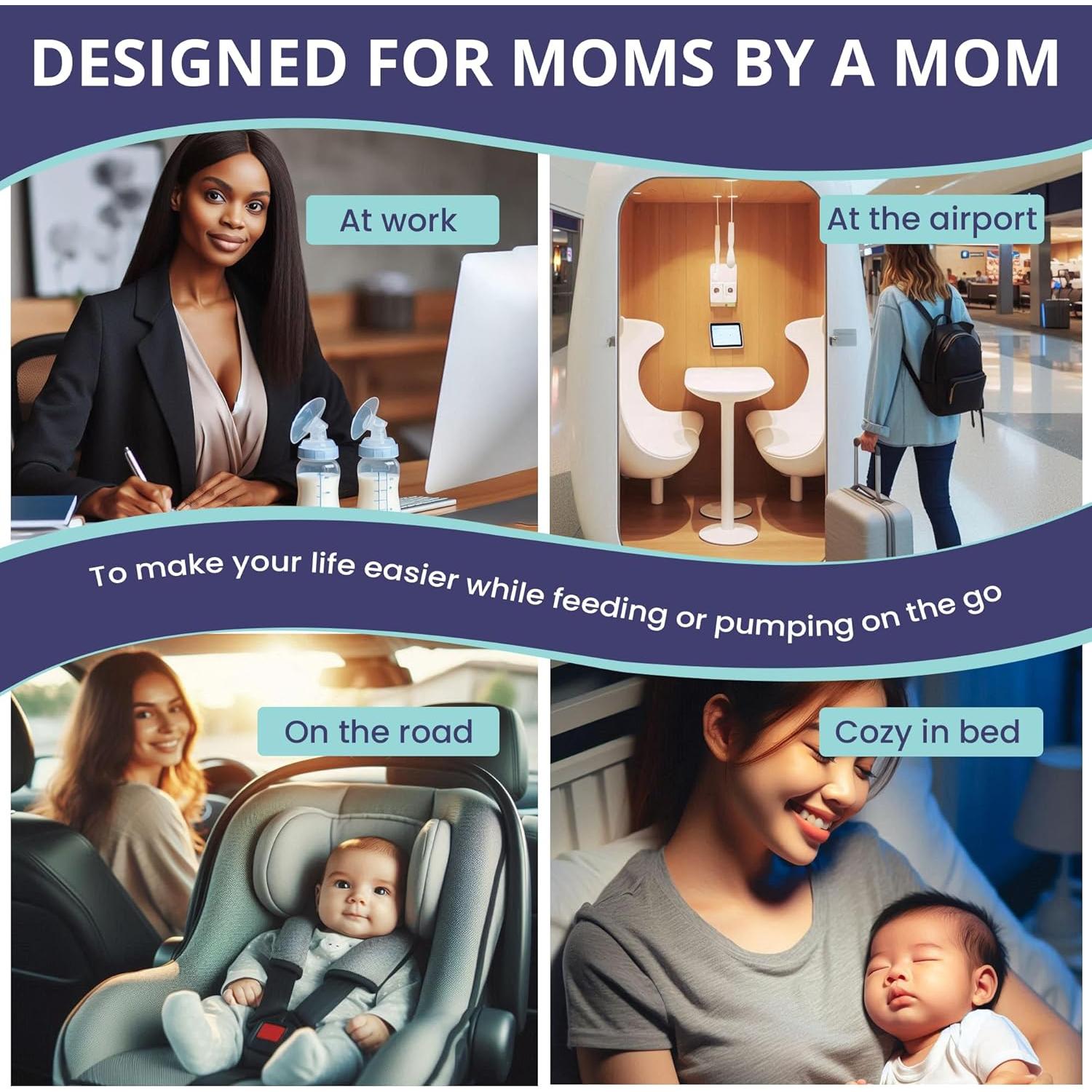 Contenedor para piezas de extractor de leche Luxuroo 15.24cm