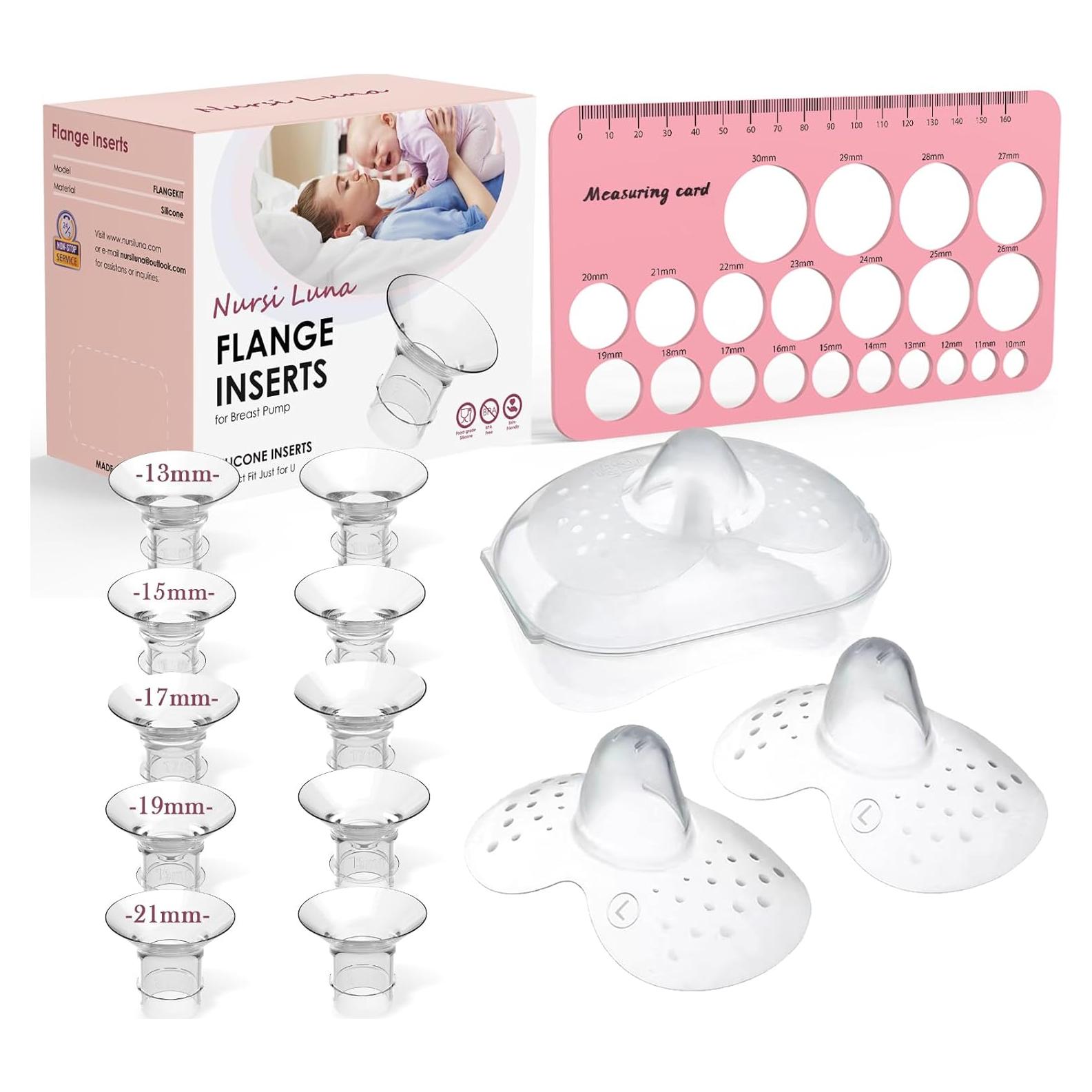 Kit de Bridas para Extractores de Leche Nursi Luna 10PCS 13-21mm