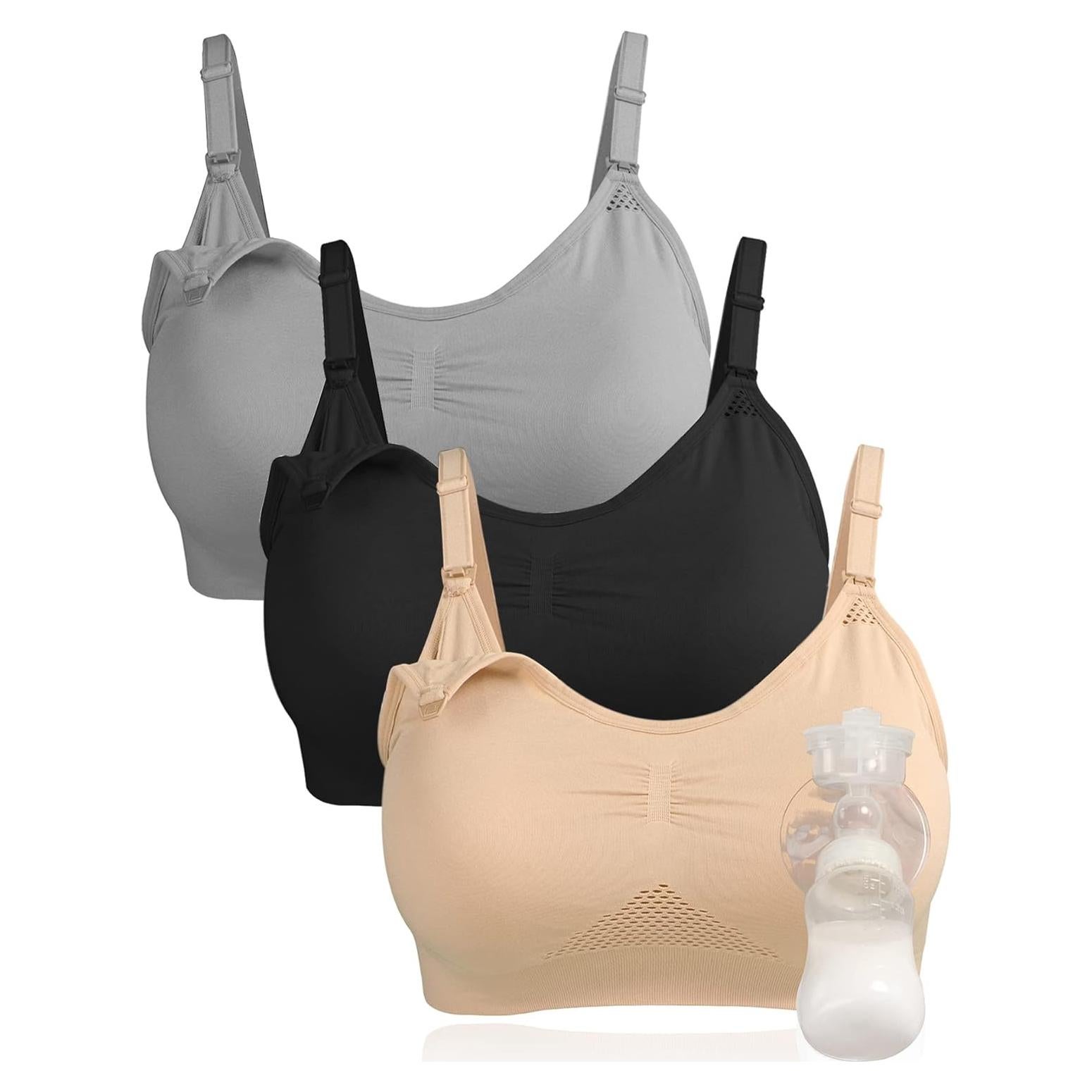 Sostén de Bombeo 4HOW Maternidad Manos Libres X-Large 3pack