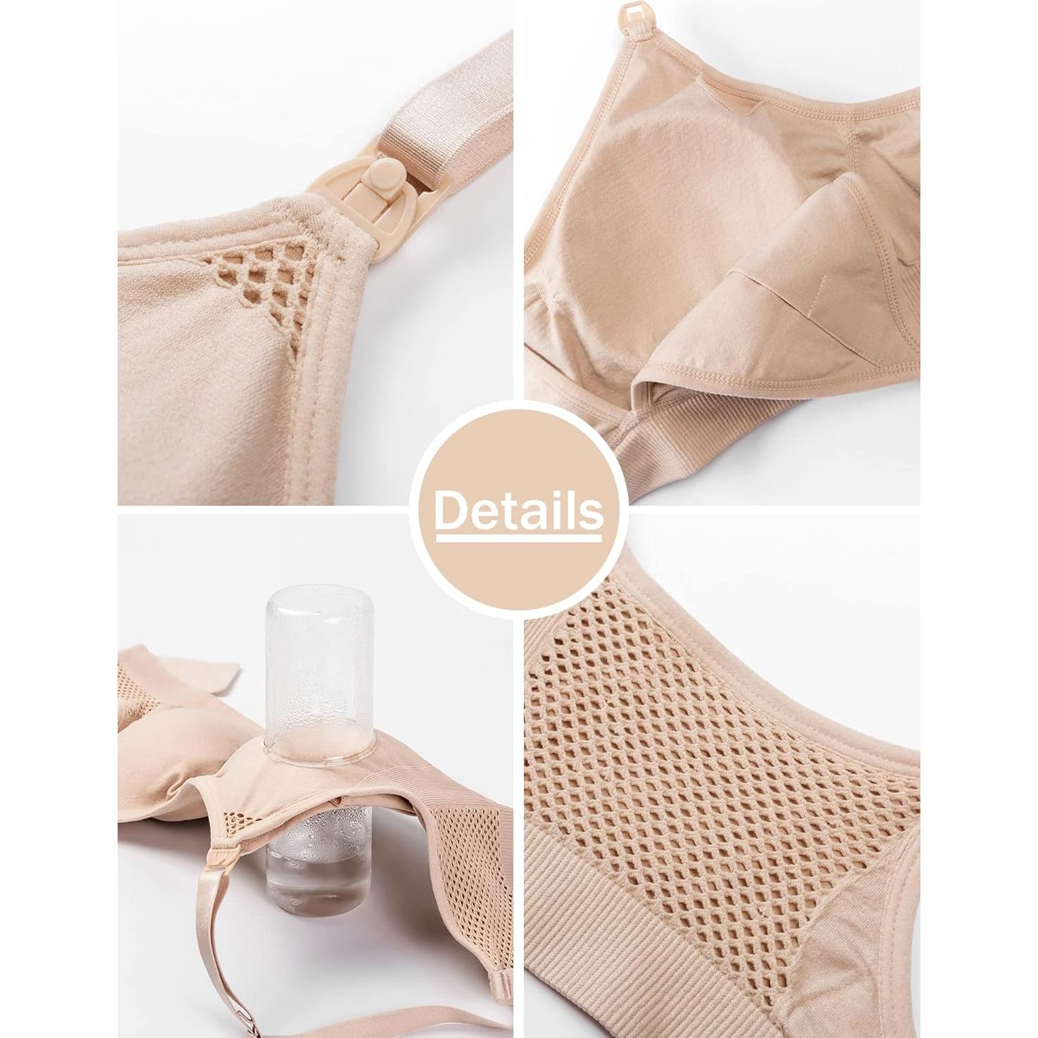 Sostén de Bombeo 4HOW Maternidad Manos Libres X-Large 3pack