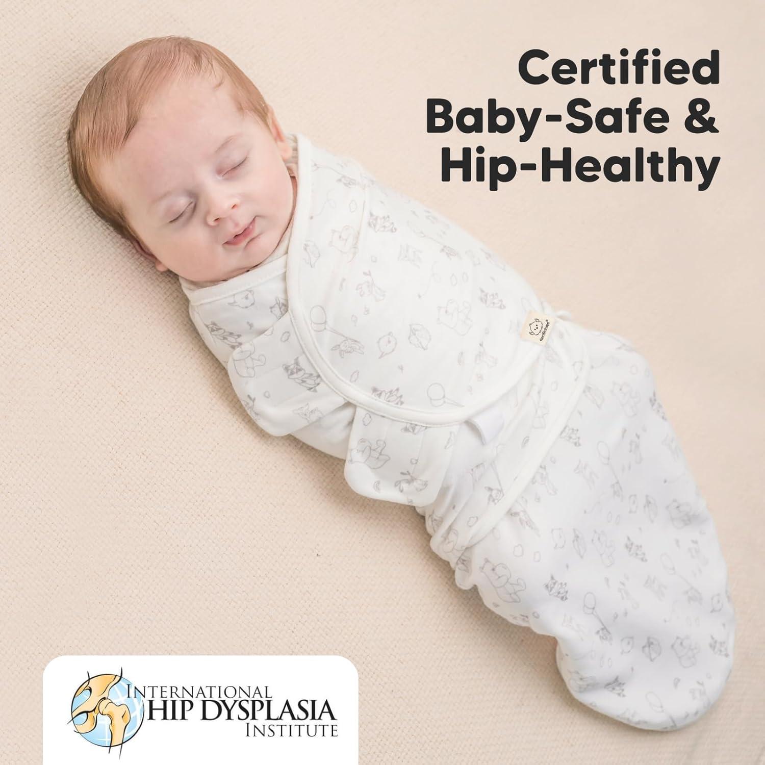 Sacos de Sueño Soothe Zippy KeaBabies - 3 Unidades 0-3 Meses