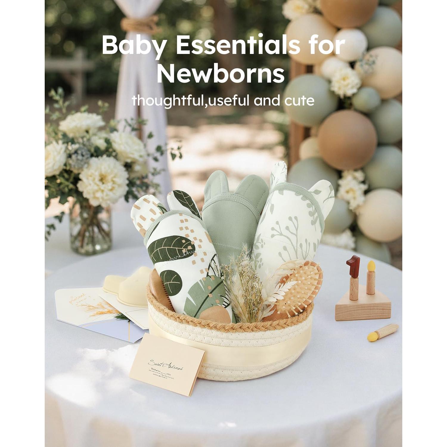 Saco de dormir ajustable Yoofoss 100% algodón orgánico 0-3 meses