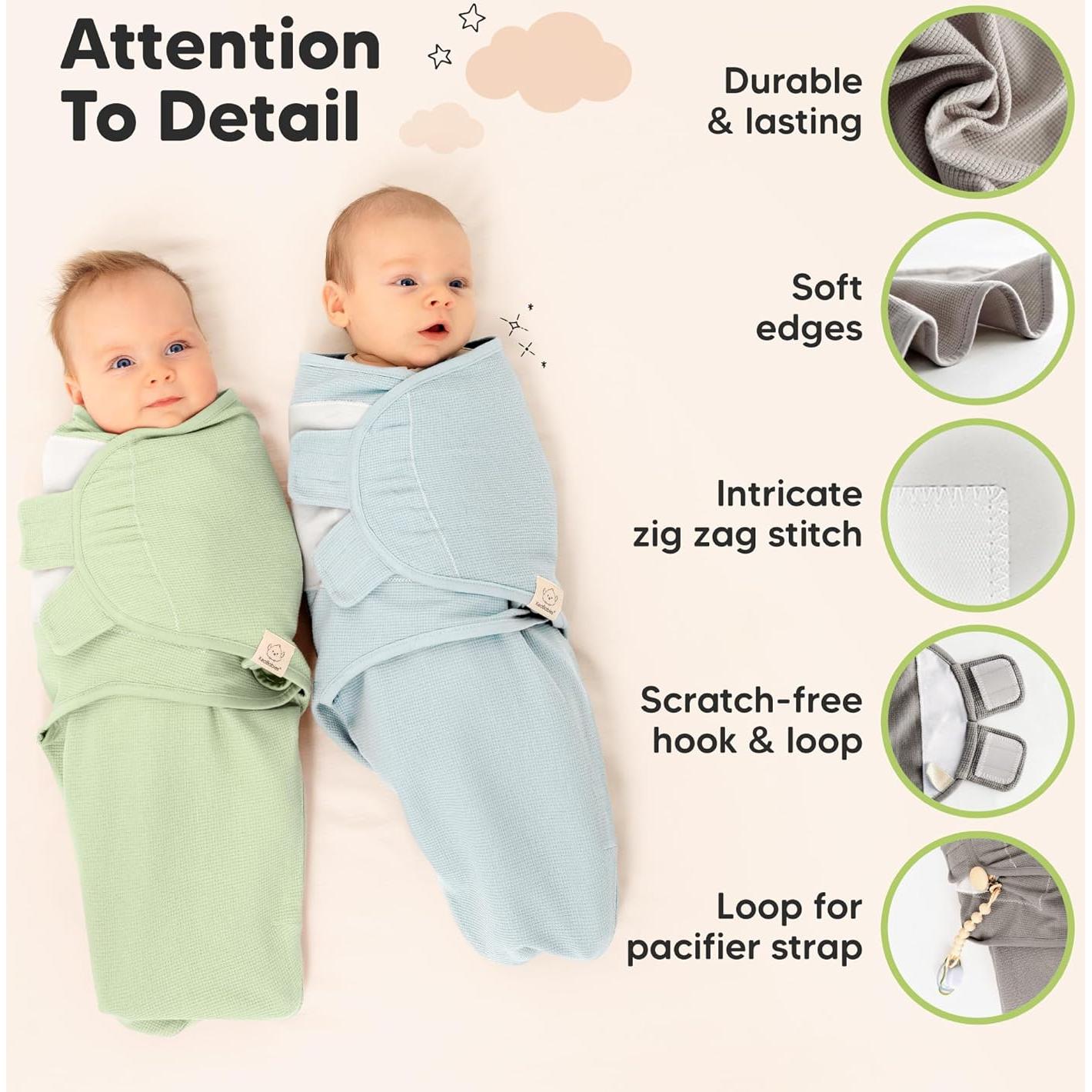 Saco de Sueño Envoltura Soothe Wren KeaBabies 0-3 meses Orgánico