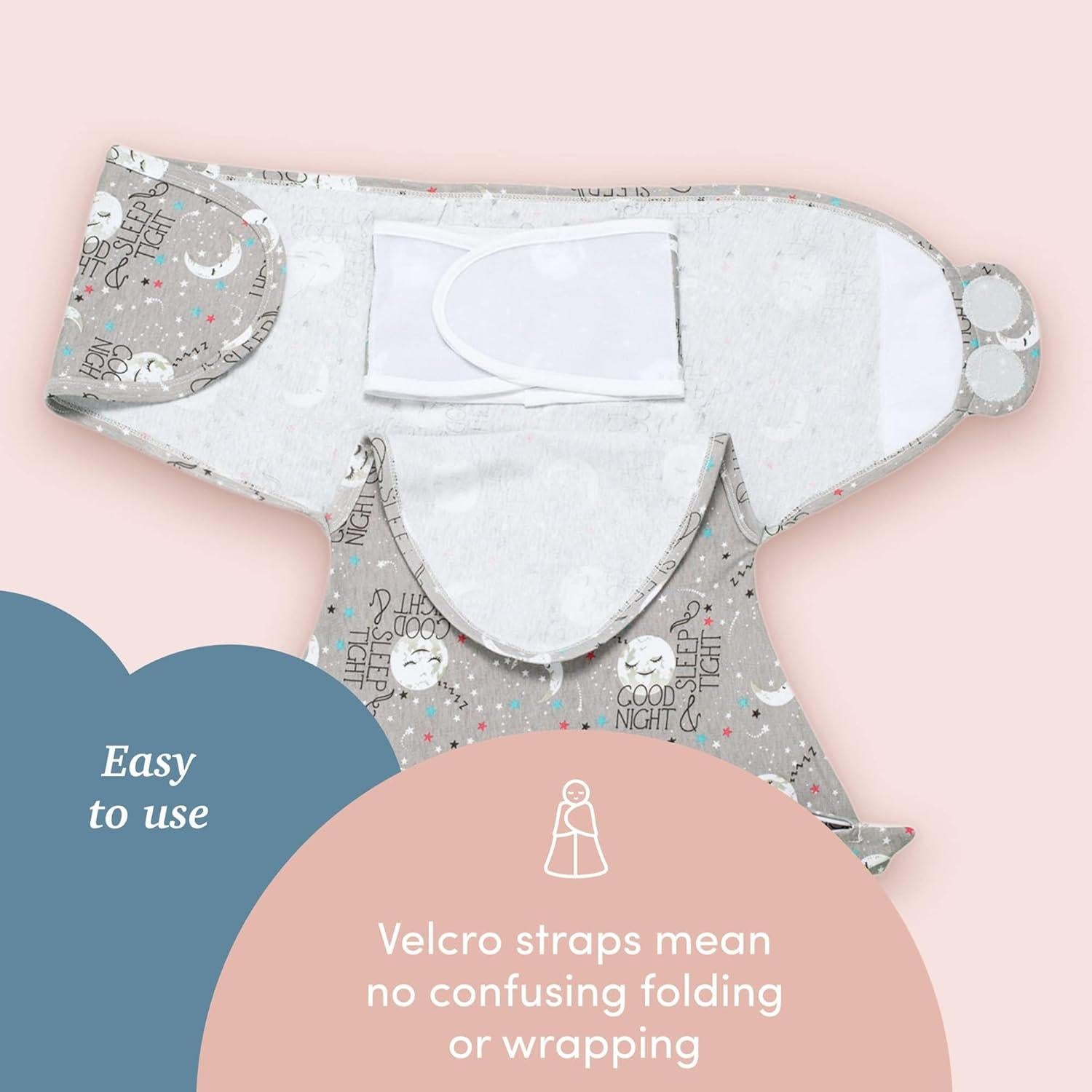 SleepingBaby Zippy Swaddle Manta Acogedora Bebés 0-3 Meses