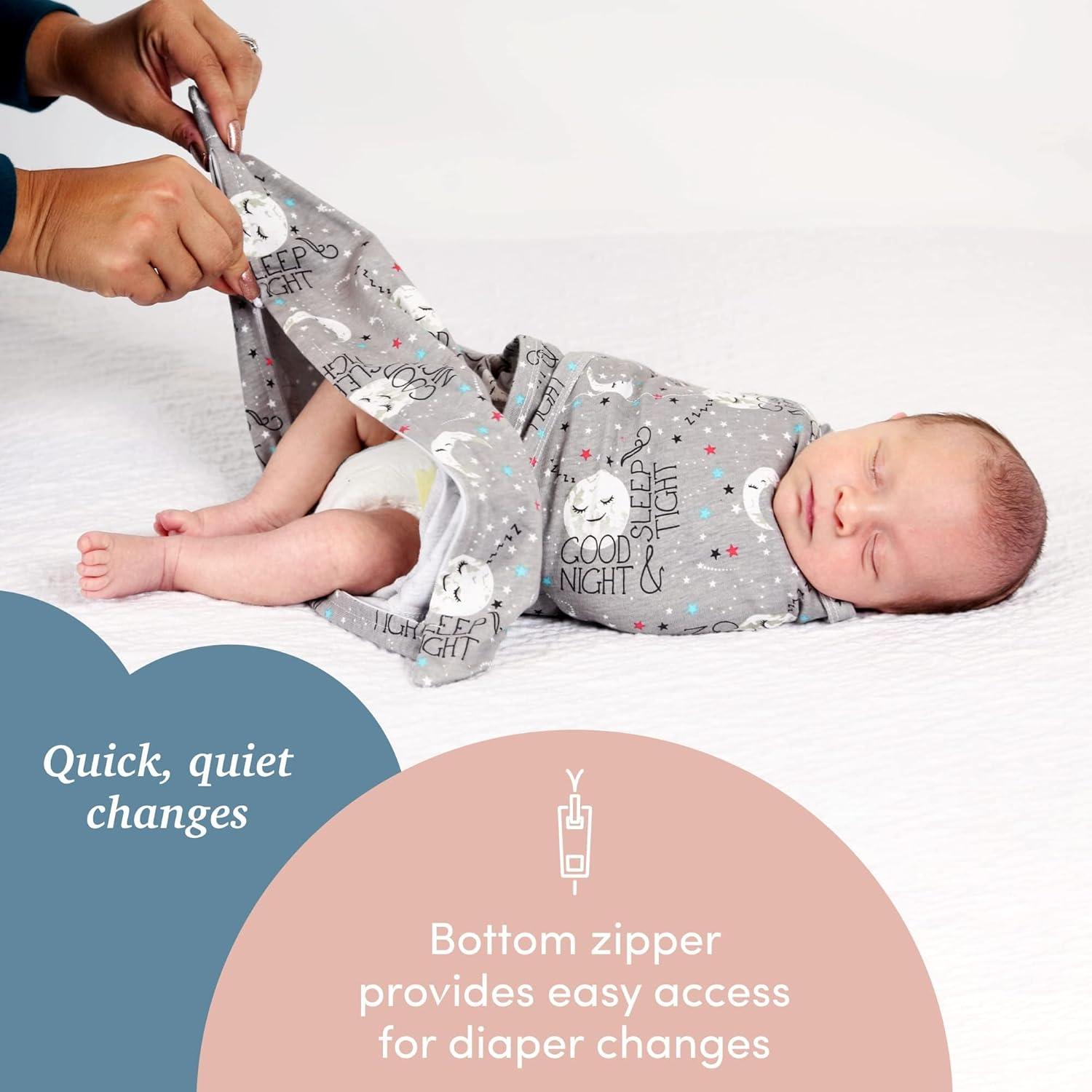 SleepingBaby Zippy Swaddle Manta Acogedora Bebés 0-3 Meses