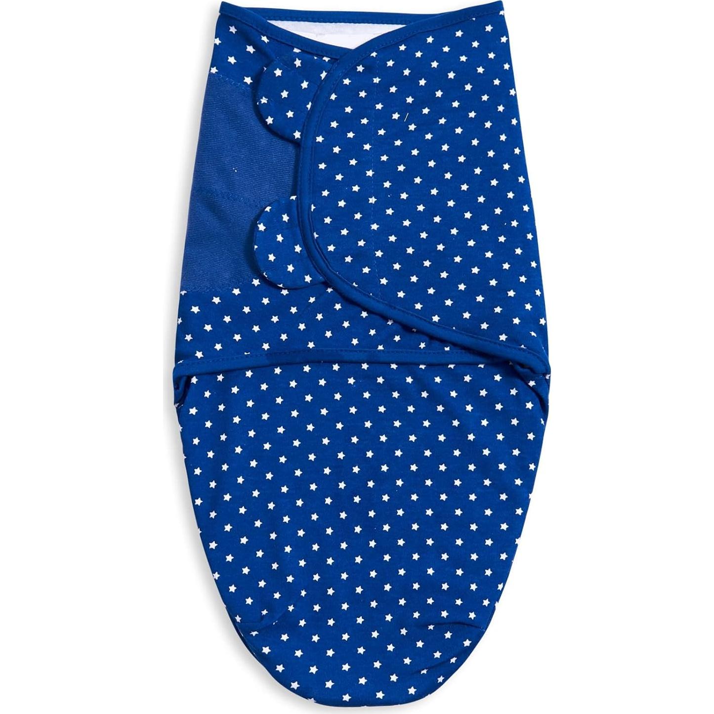 Paquete de 3 Mantas Ajustables Oso Burbuja 0-3 Meses Algodón