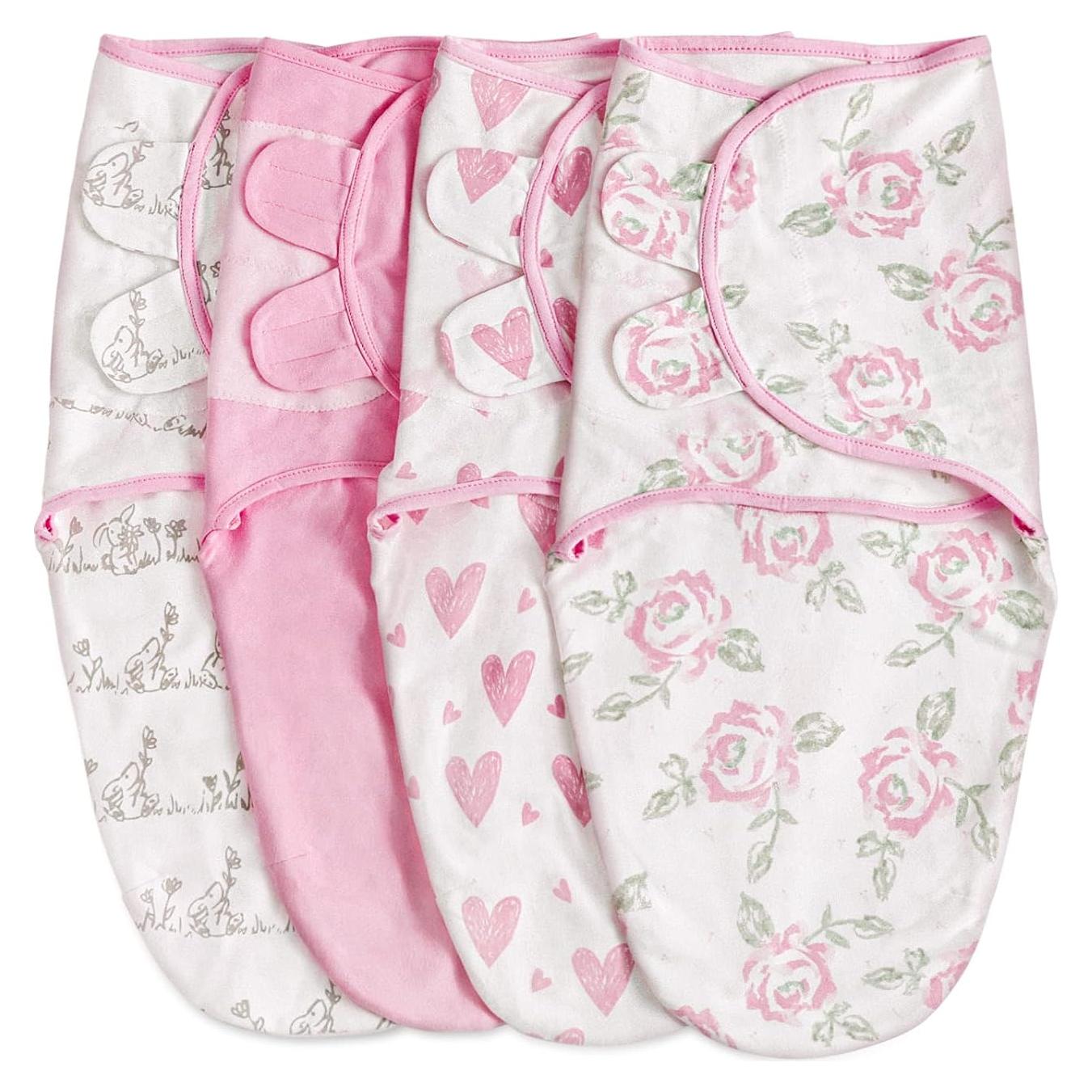 Sacos de Sueño Soarwg Kids 100% Algodón Paquete de 4 Bebés