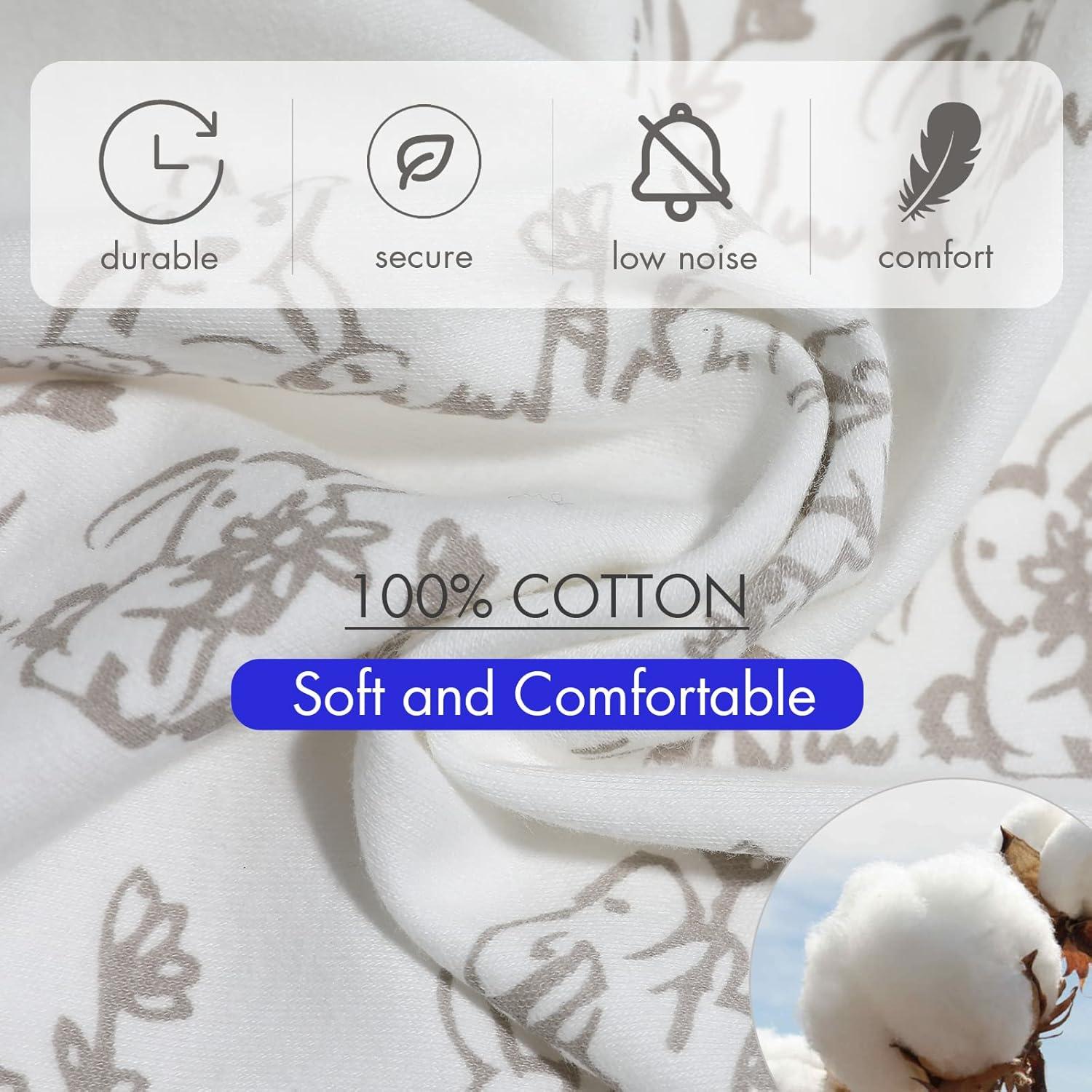 Sacos de Sueño Soarwg Kids 100% Algodón Paquete de 4 Bebés