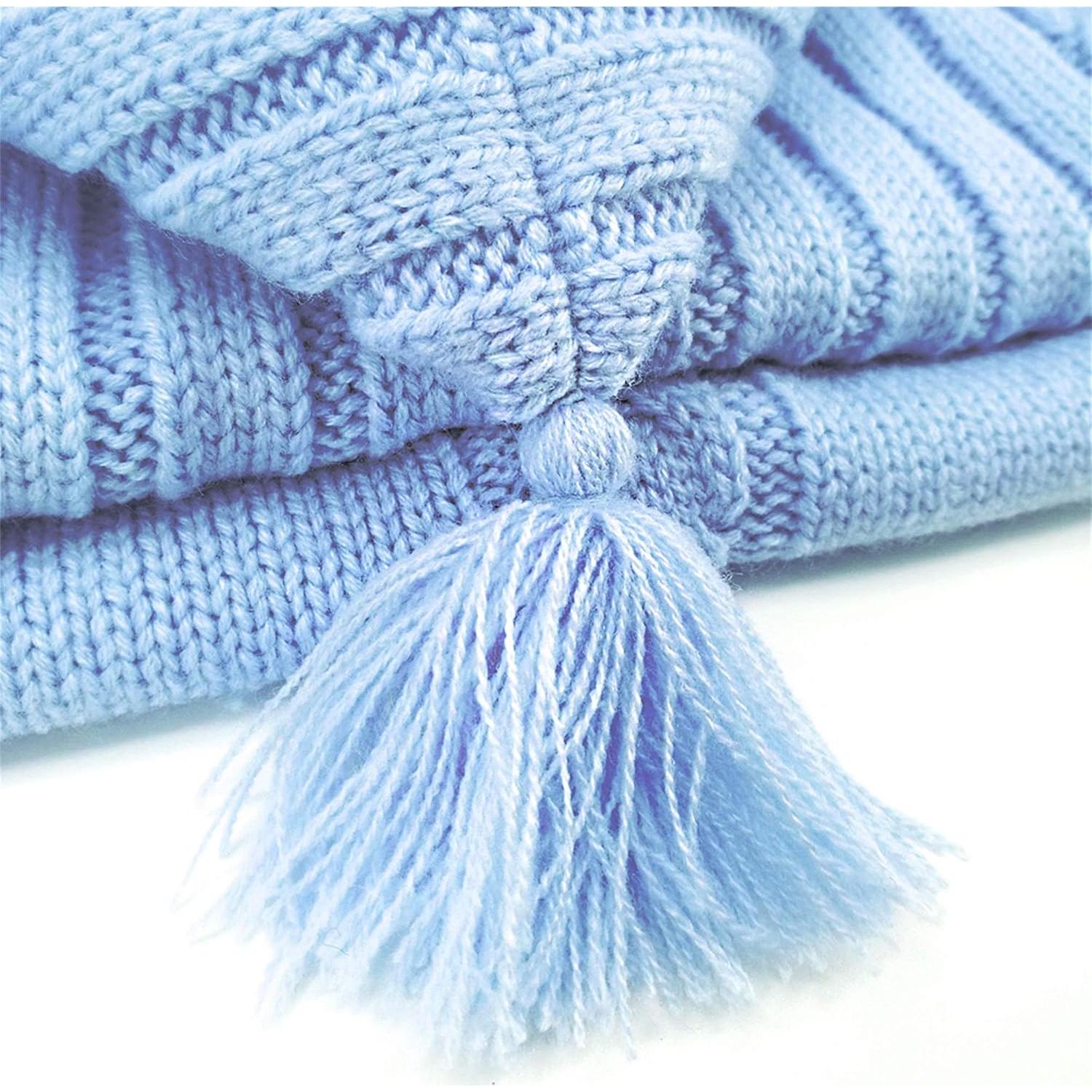 Manta Envoltura para Bebé XMWEALTHY Azul 0-6 Meses