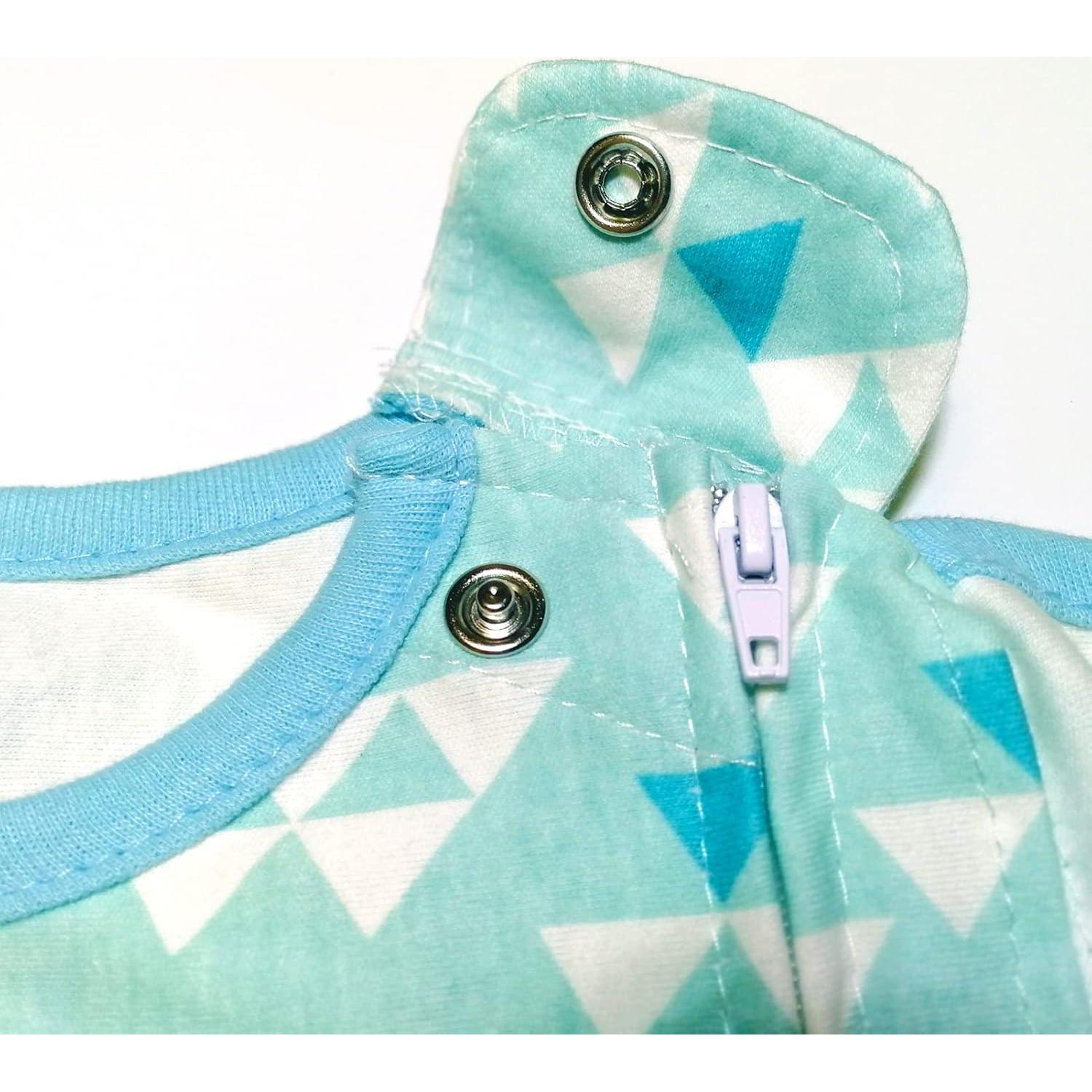 Saco de Arrullo Ajustable Enrich YLife 100% Algodón Verde 6-12 Meses