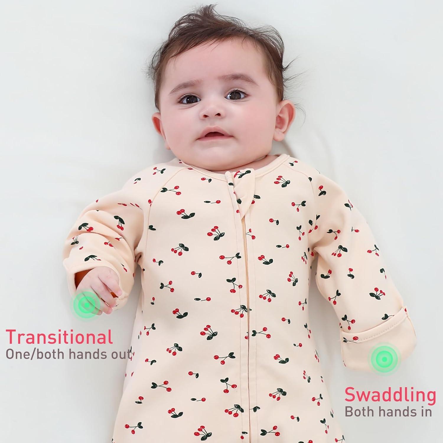 Saco de Swaddle Transicional Amrcbb 1.5 Tog 0-3 Meses