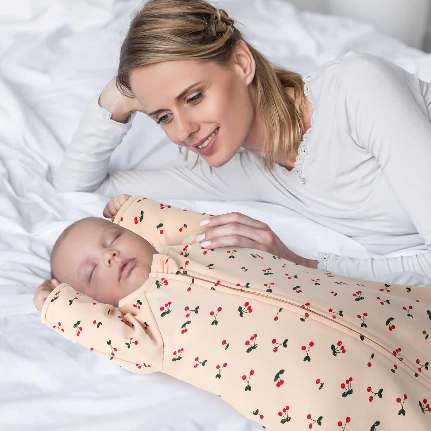Saco de Swaddle Transicional Amrcbb 1.5 Tog 0-3 Meses