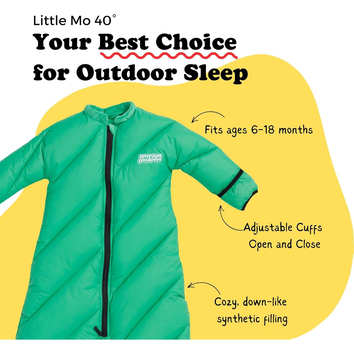 Saco de Dormir para Bebés Morrison Outdoors Little Mo 40°