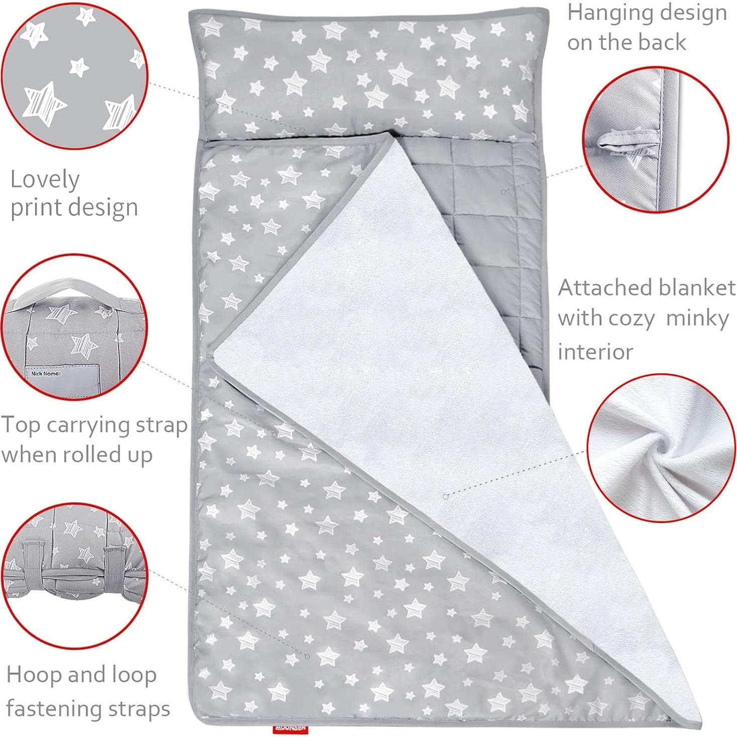 Esterilla para Siesta Niños Moonsea 53x127 cm Forro Polar