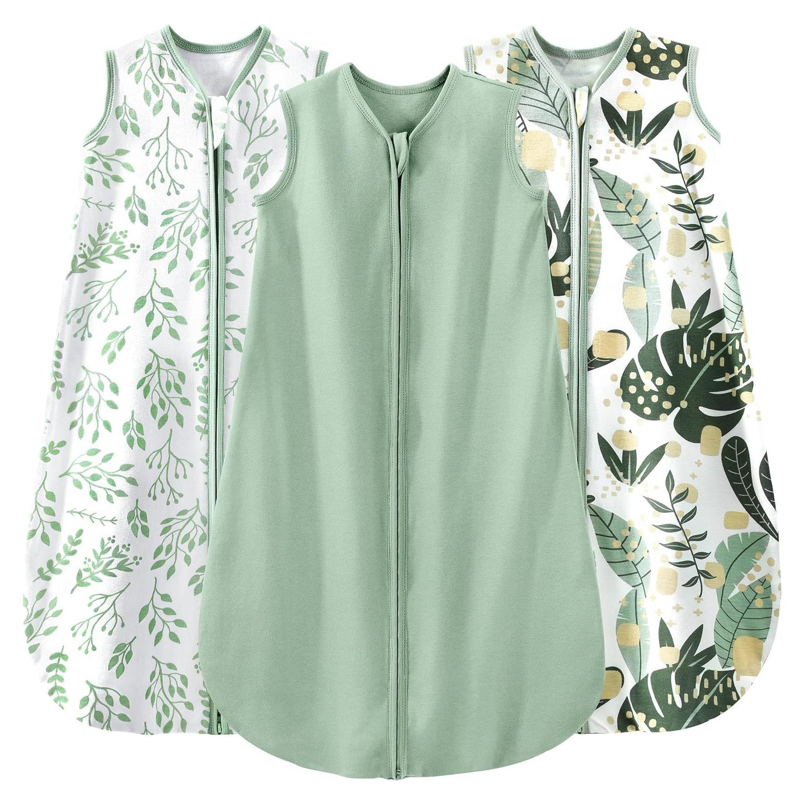 Saco de Sueño para Bebés Yoofoss 6-12 Meses 100% Algodón Orgánico