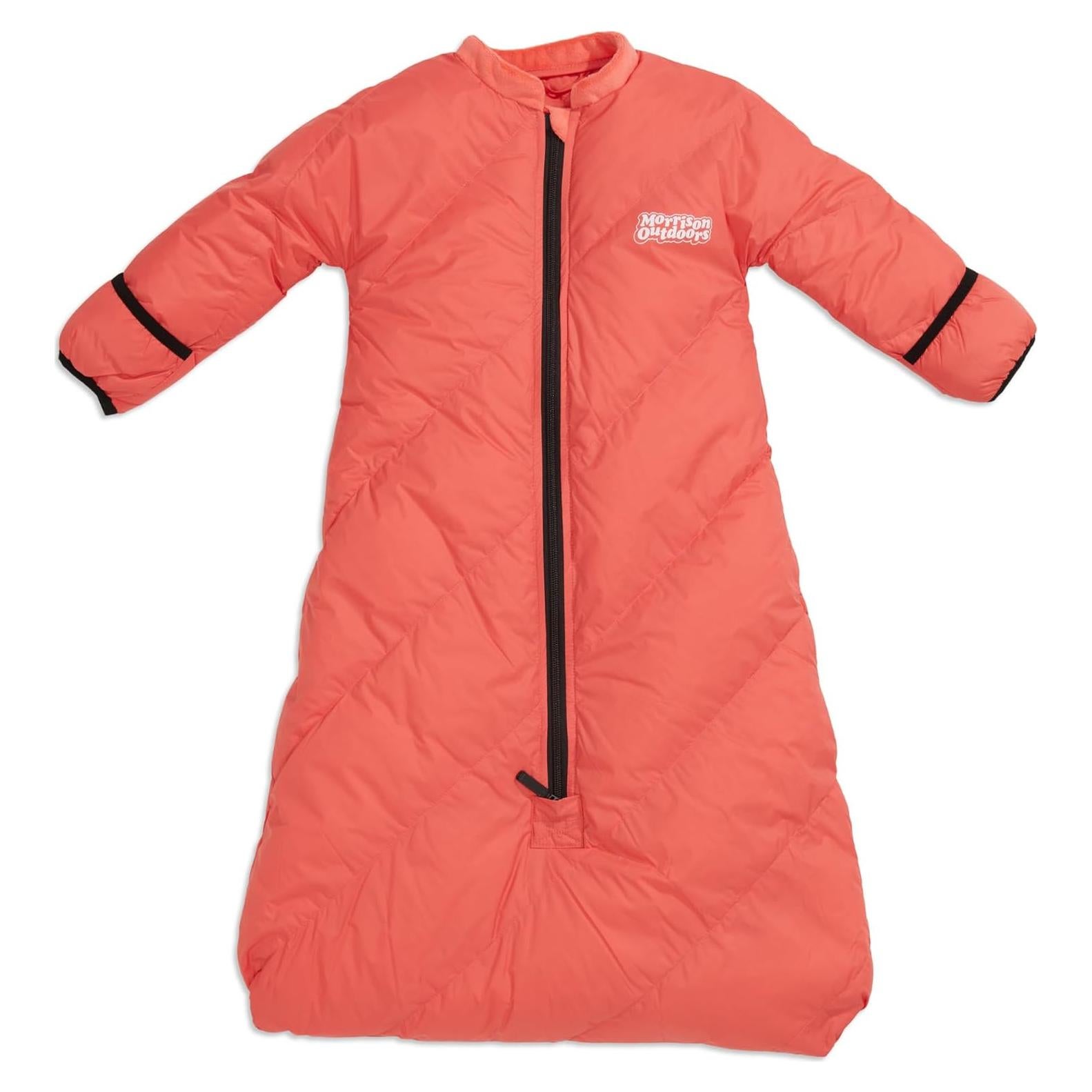 Saco de dormir para bebés Little Mo 20 Down Rojo Lava 6-24 meses